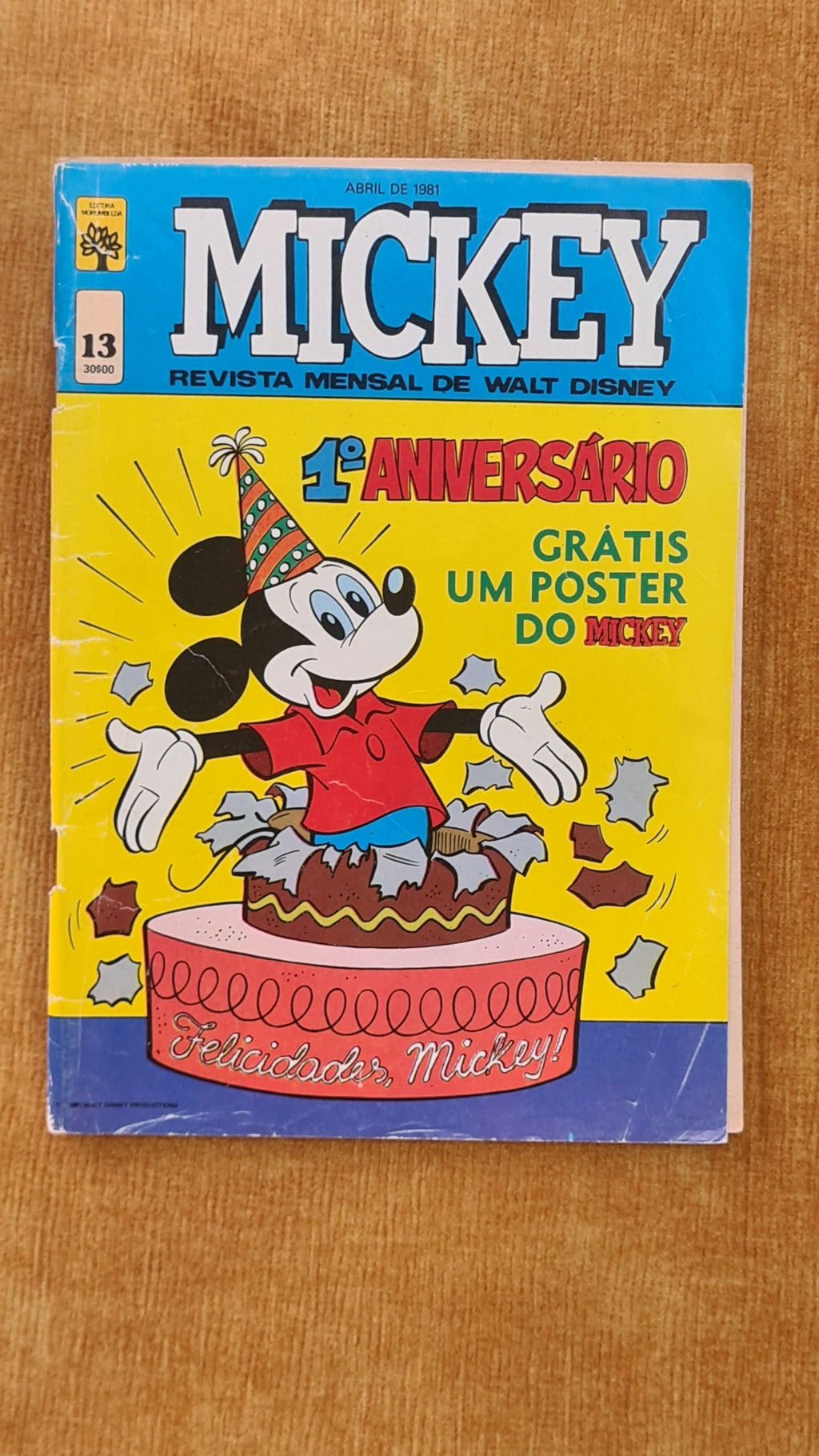 Mickey nº 13 - 1º Aniversário