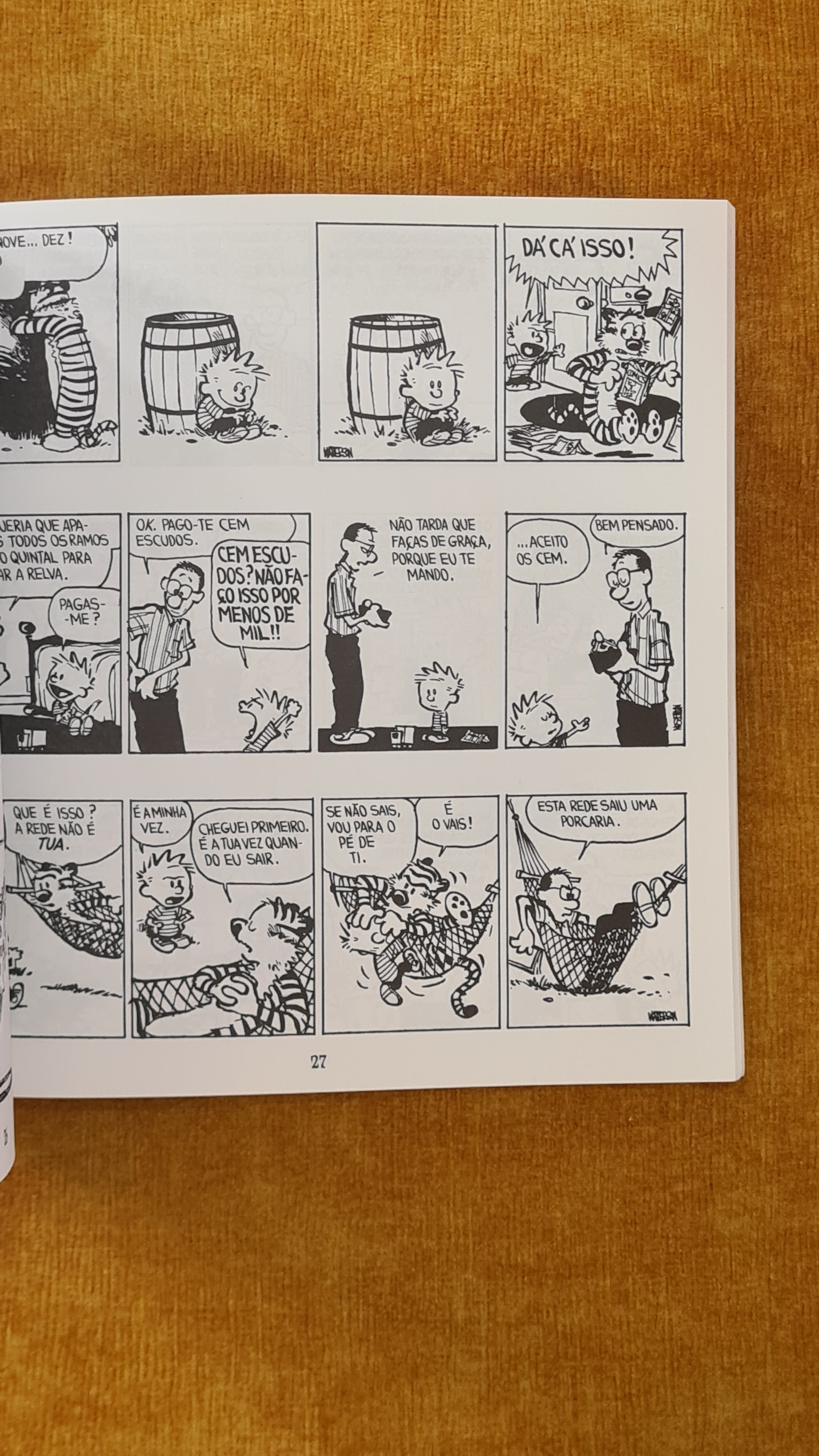 Monstros de outro planeta! - Calvin & Hobbes
