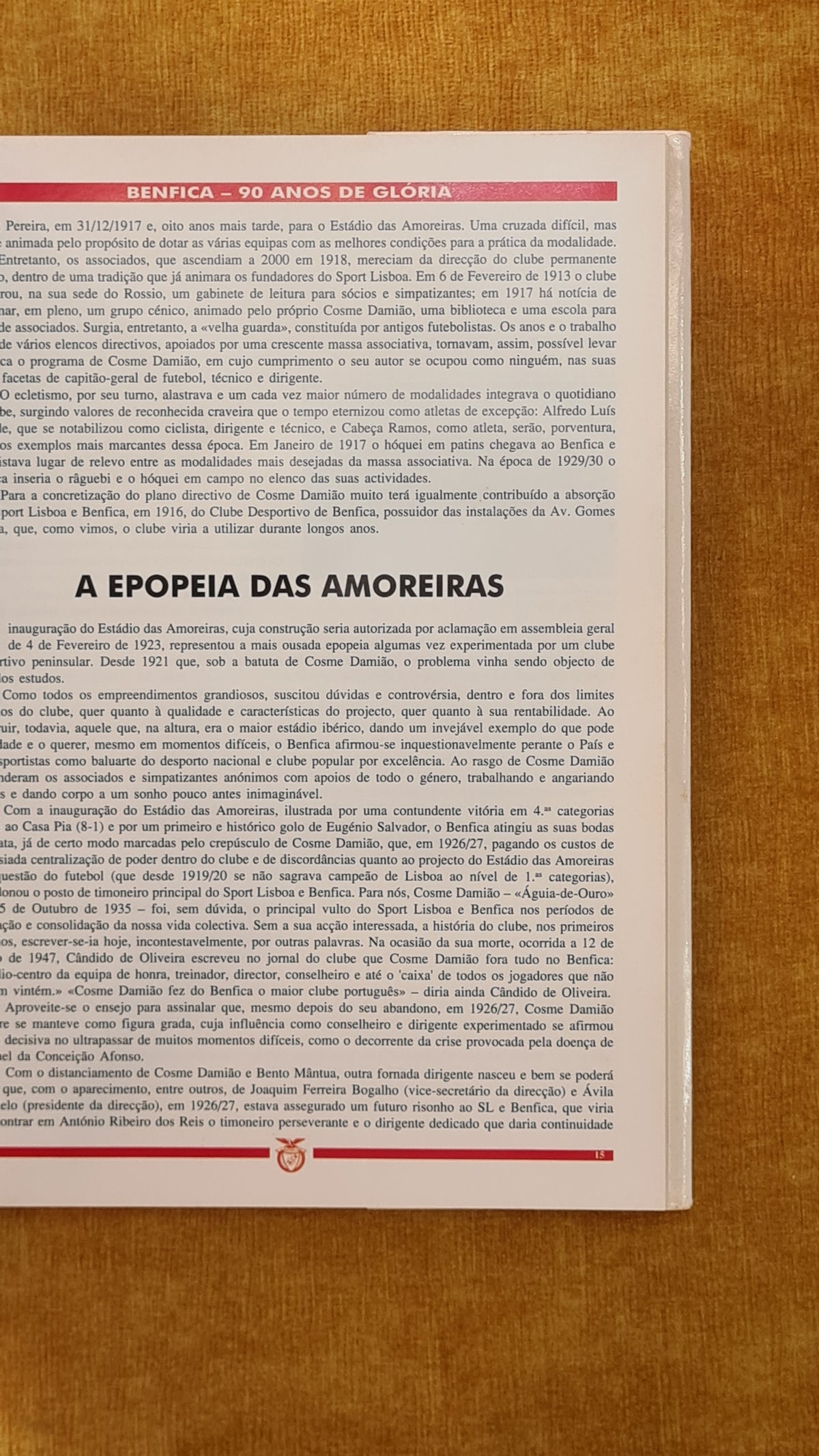 Benfica: 90 anos de glória