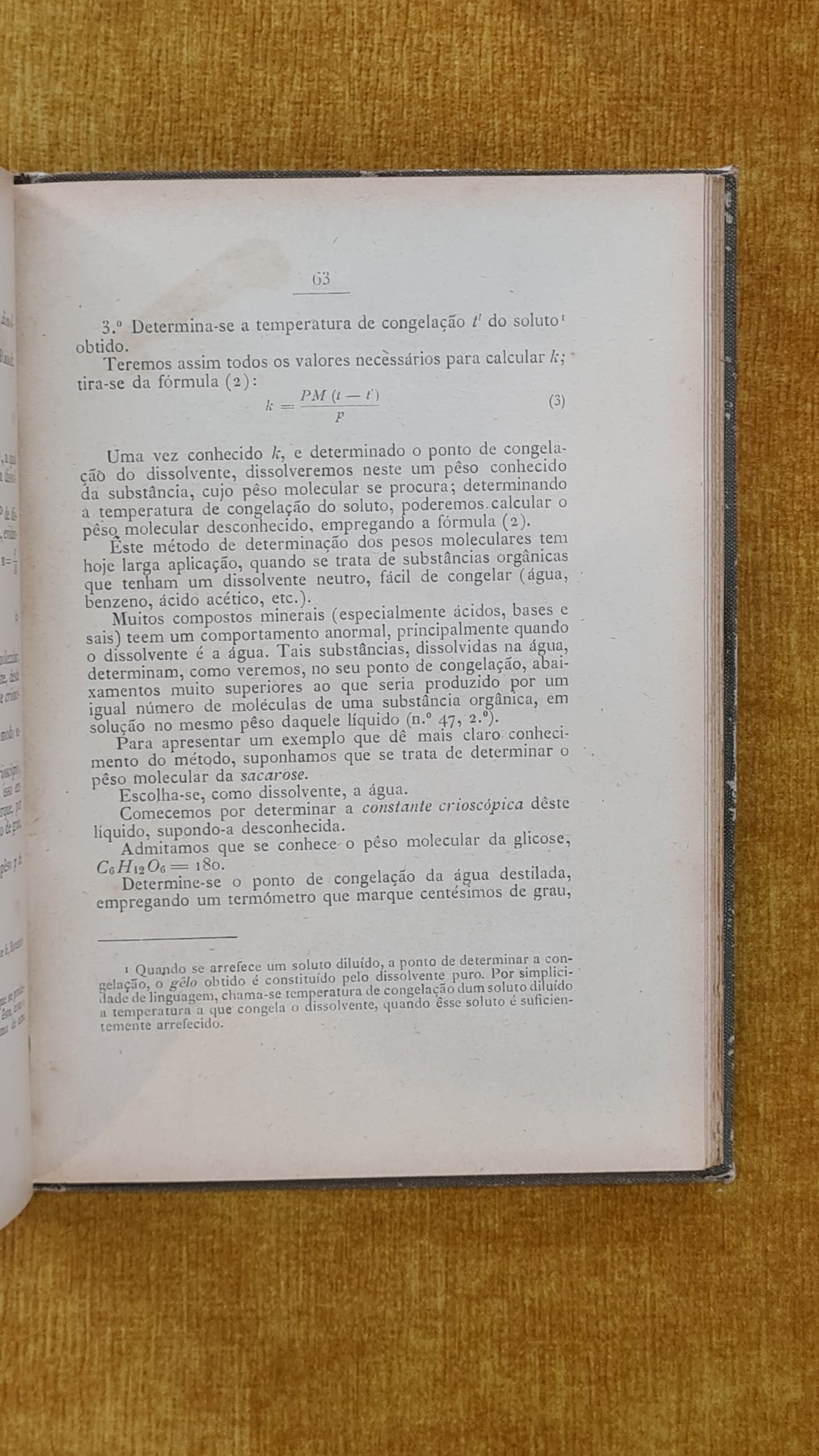 Elementos de Química - VII Ano
