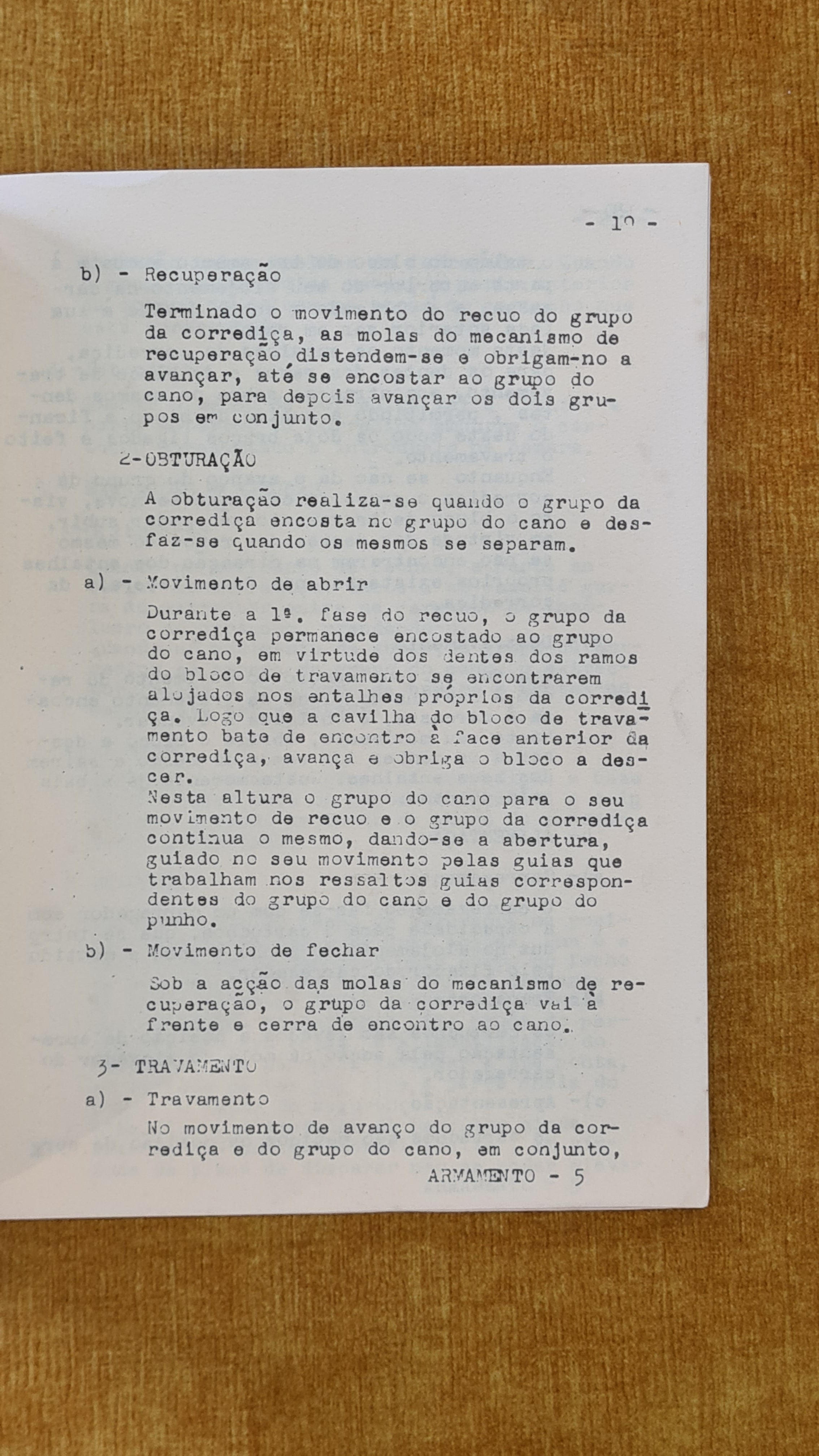 Escola prática de infantaria: Pistola Walther 9mm M/961 (instruções provisórias) - (Armamento-5)