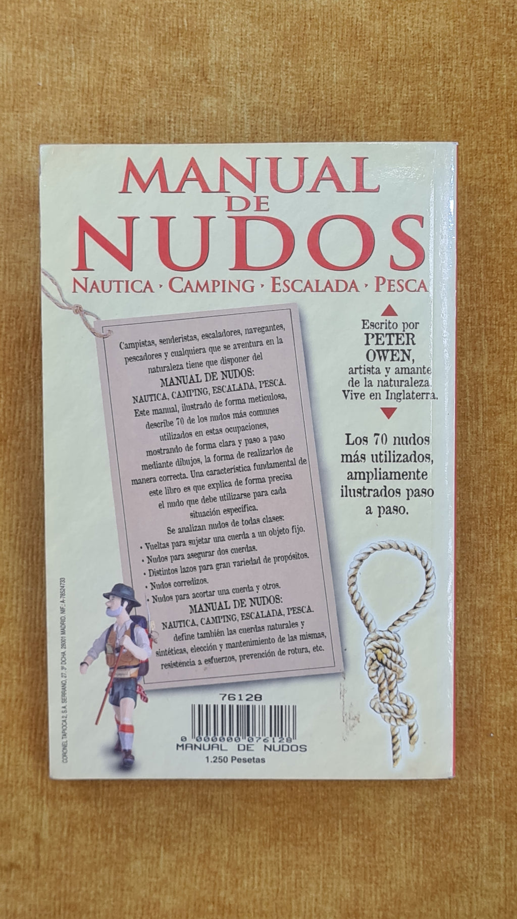 Manual de Nudos: Los 70 nudos más utilizados, paso a paso