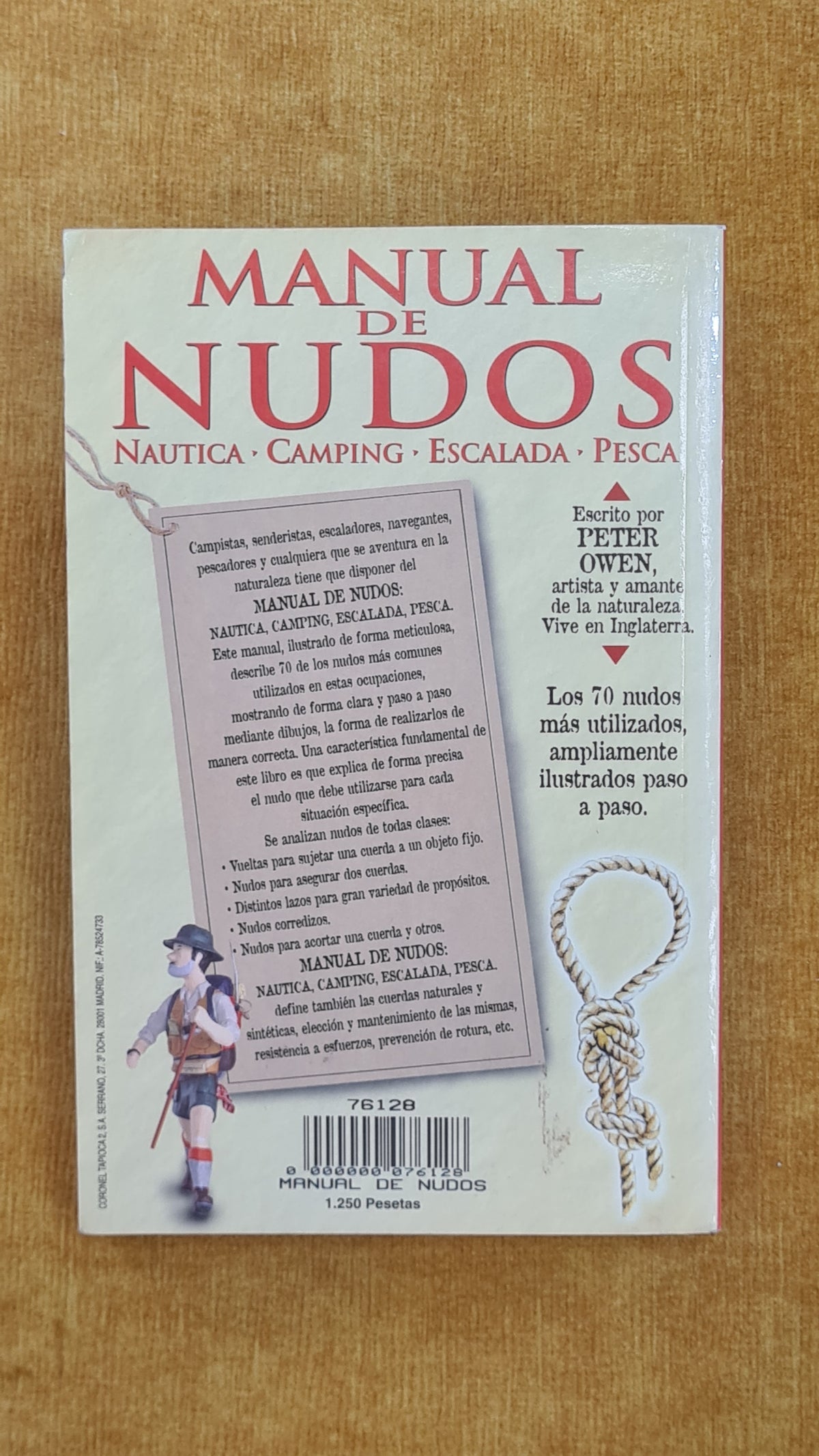 Manual de Nudos: Los 70 nudos más utilizados, paso a paso
