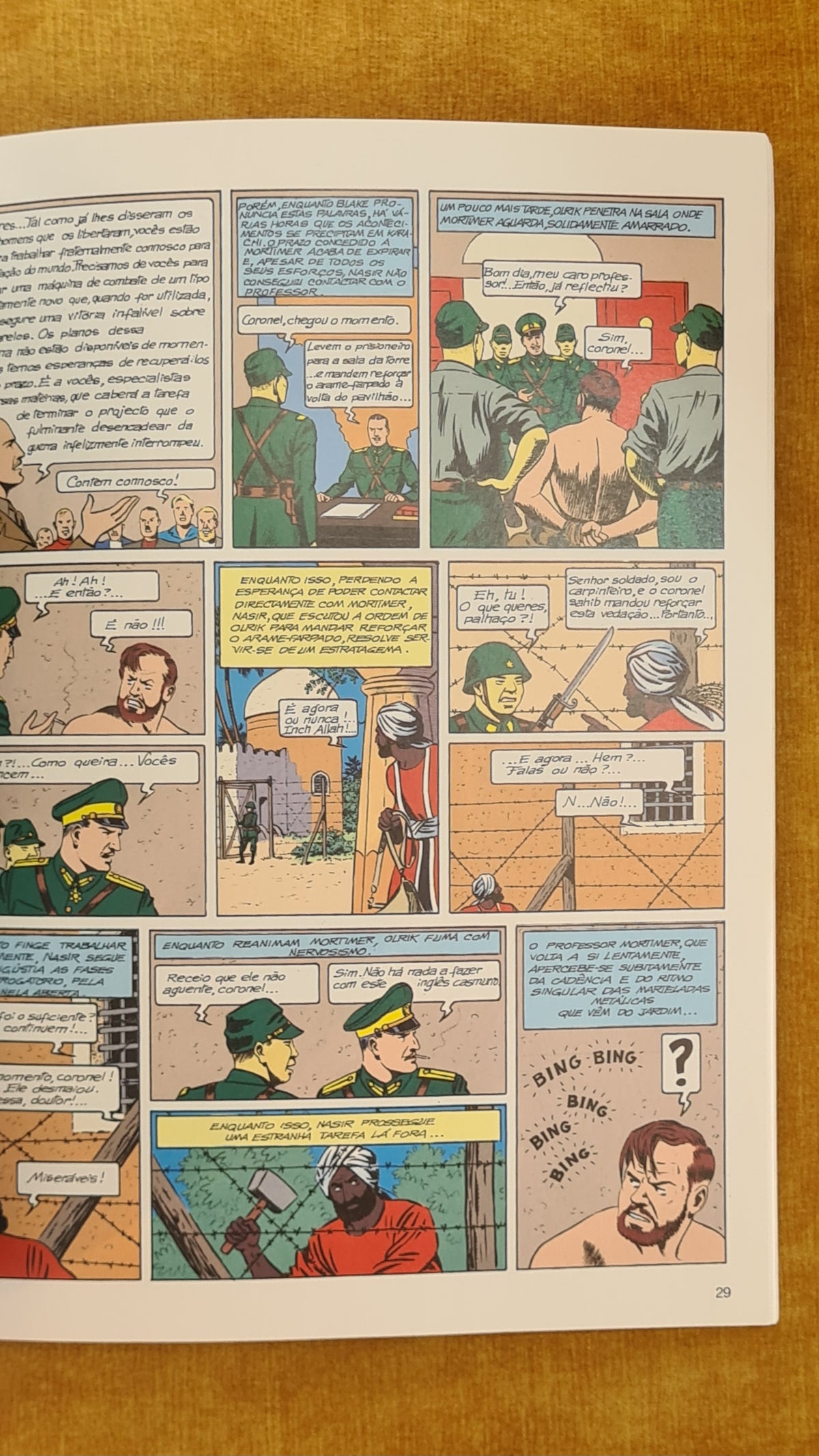 O segredo do espadão Tomo 2 - As aventuras de Blake e Mortimer