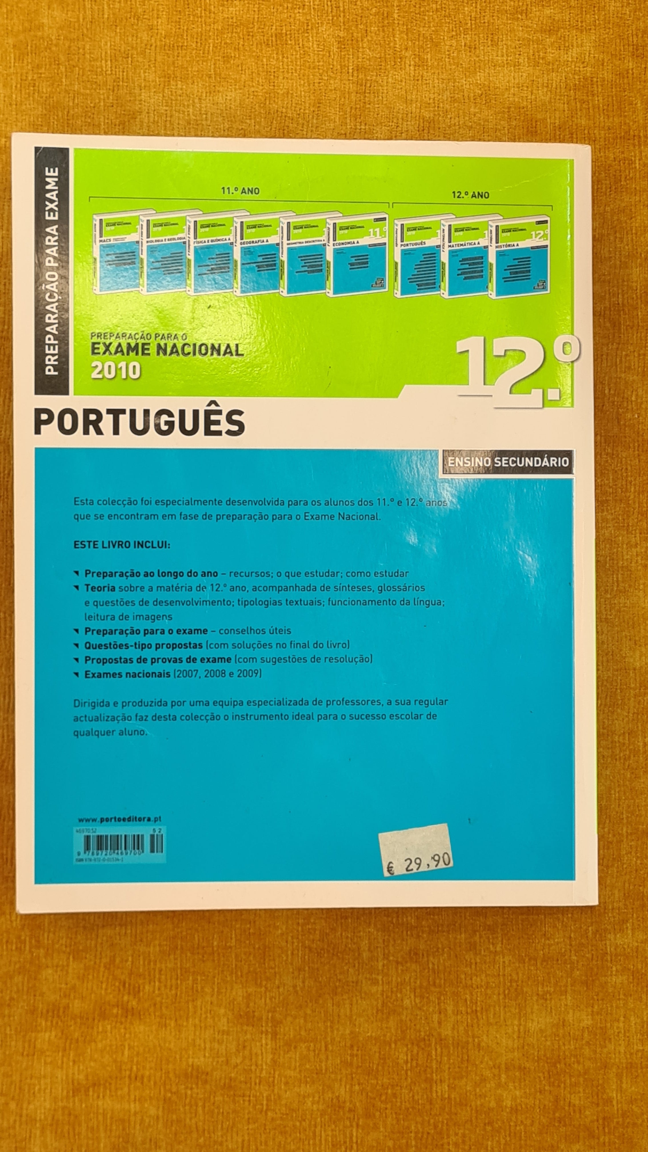Preparação para o exame nacional - Português 12º