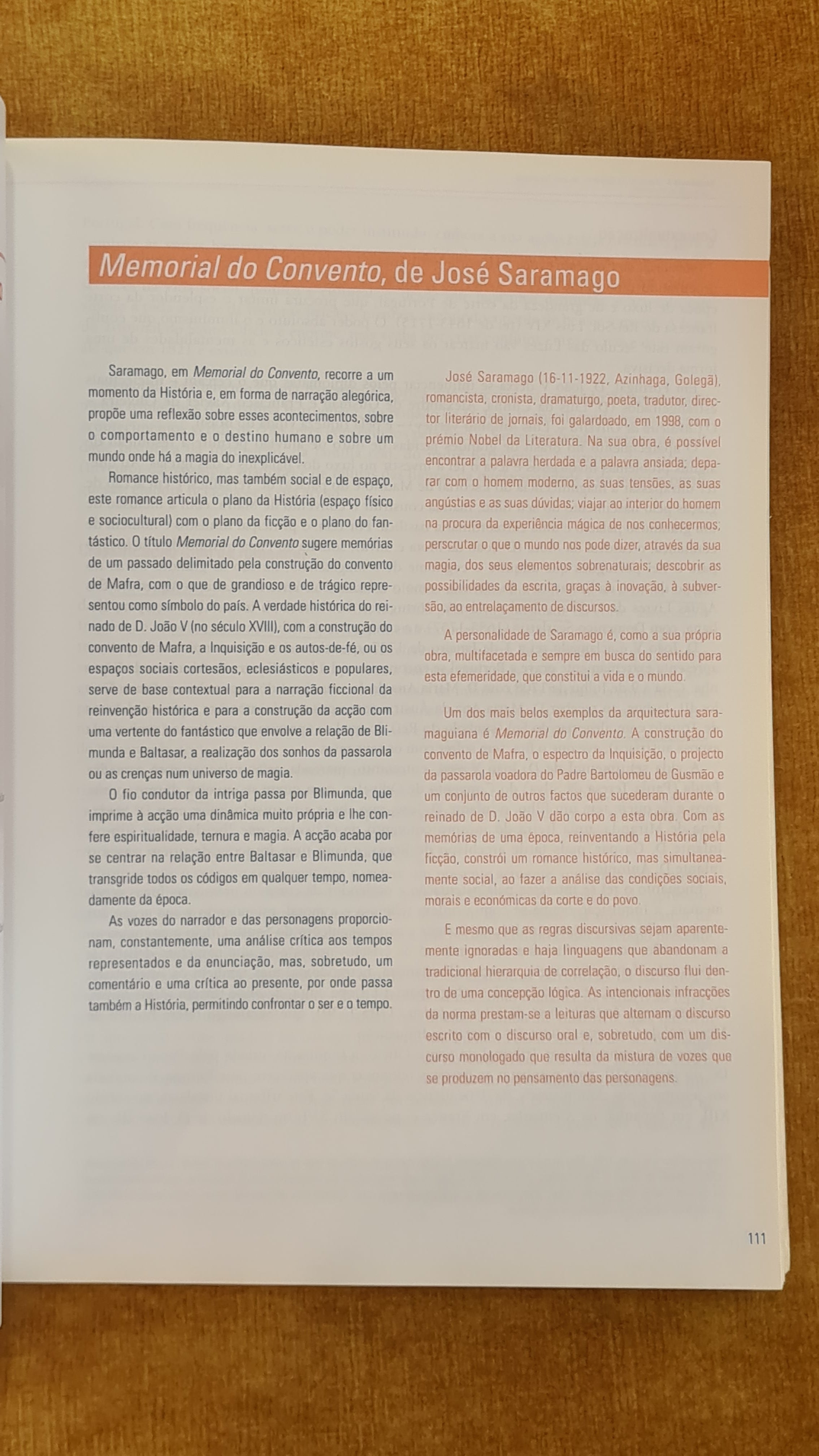 Preparação para o exame nacional - Português 12º