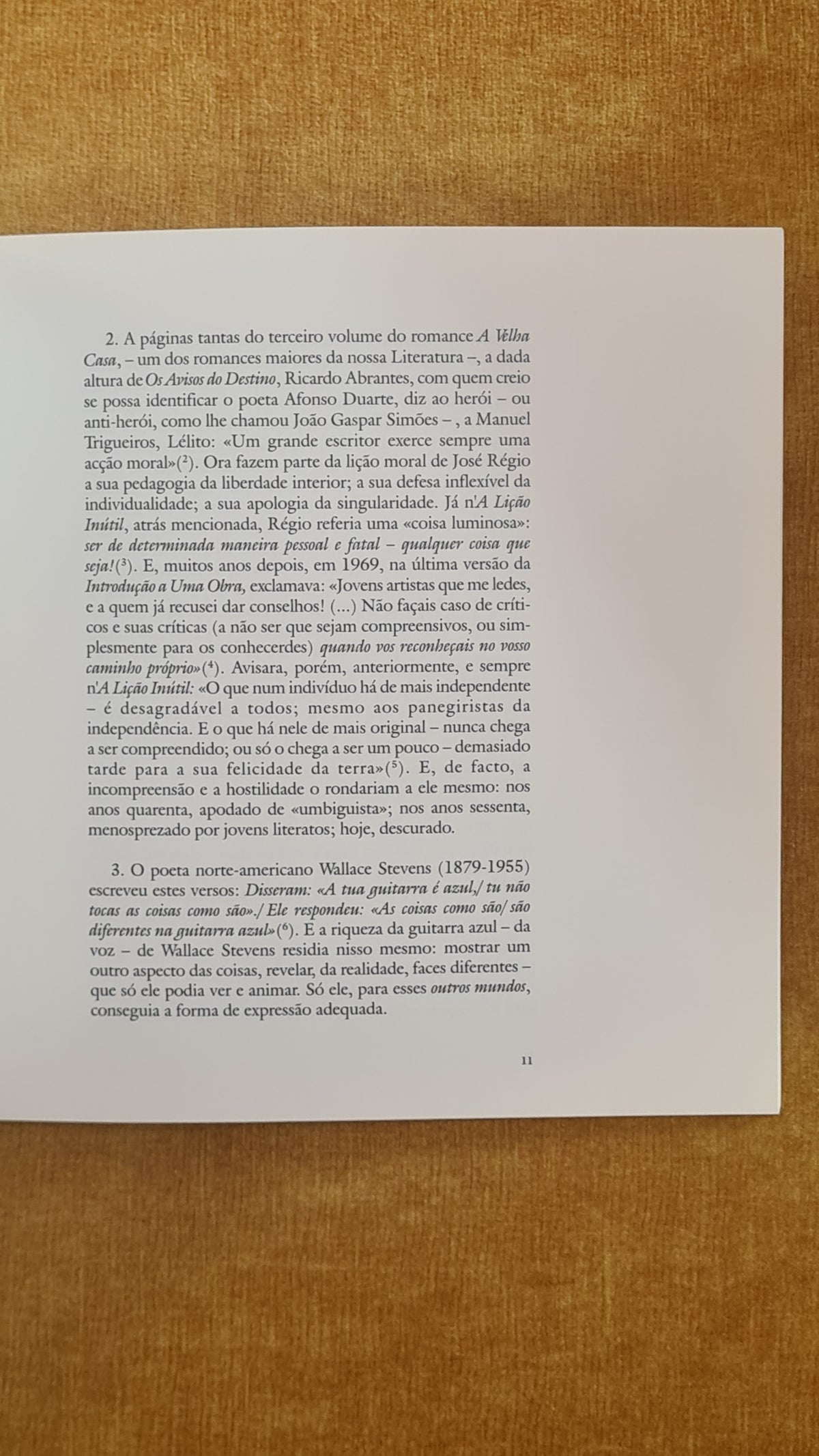 José Régio e a liberdade poética