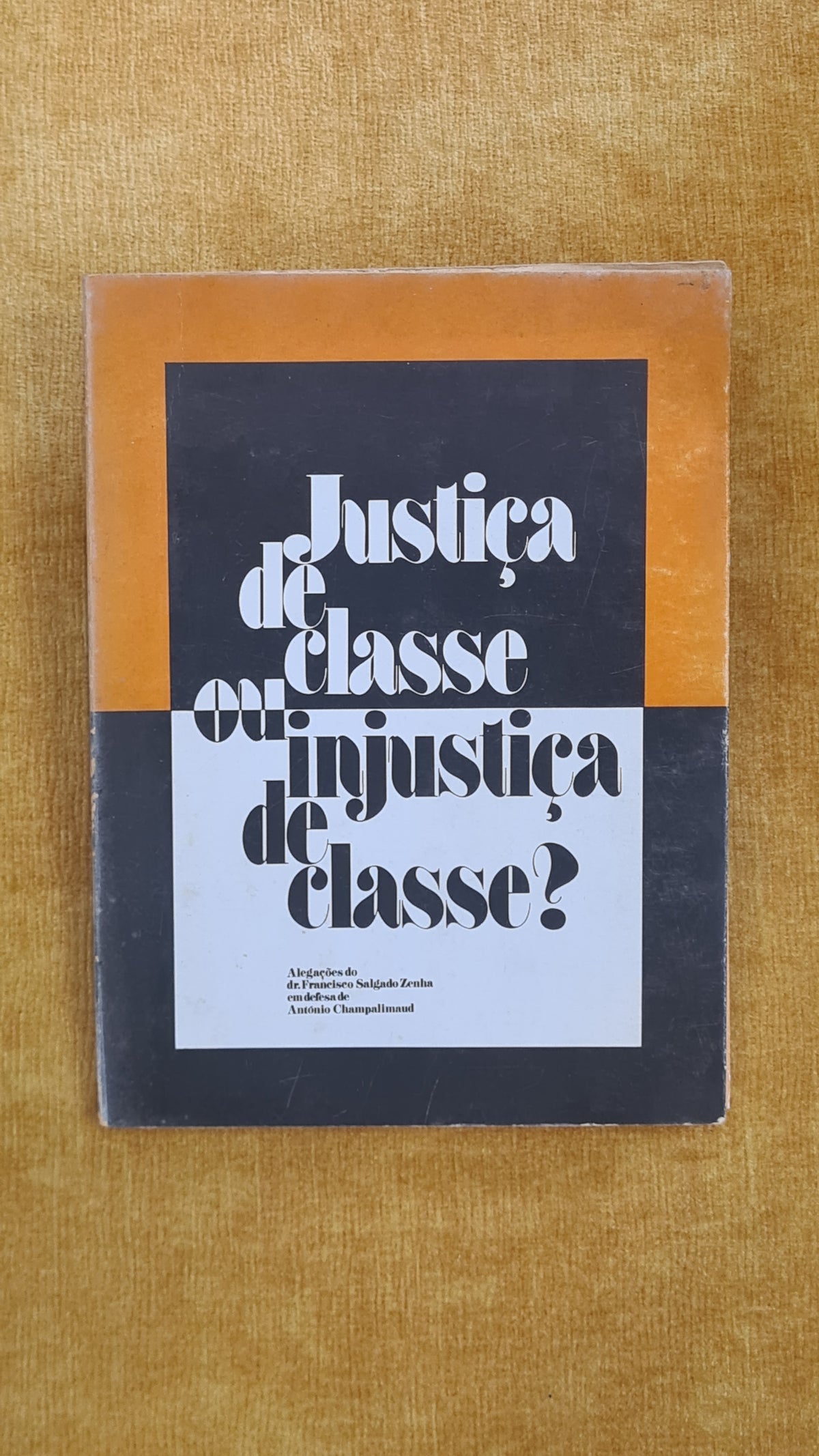Justiça de classe ou injustiça de classe?