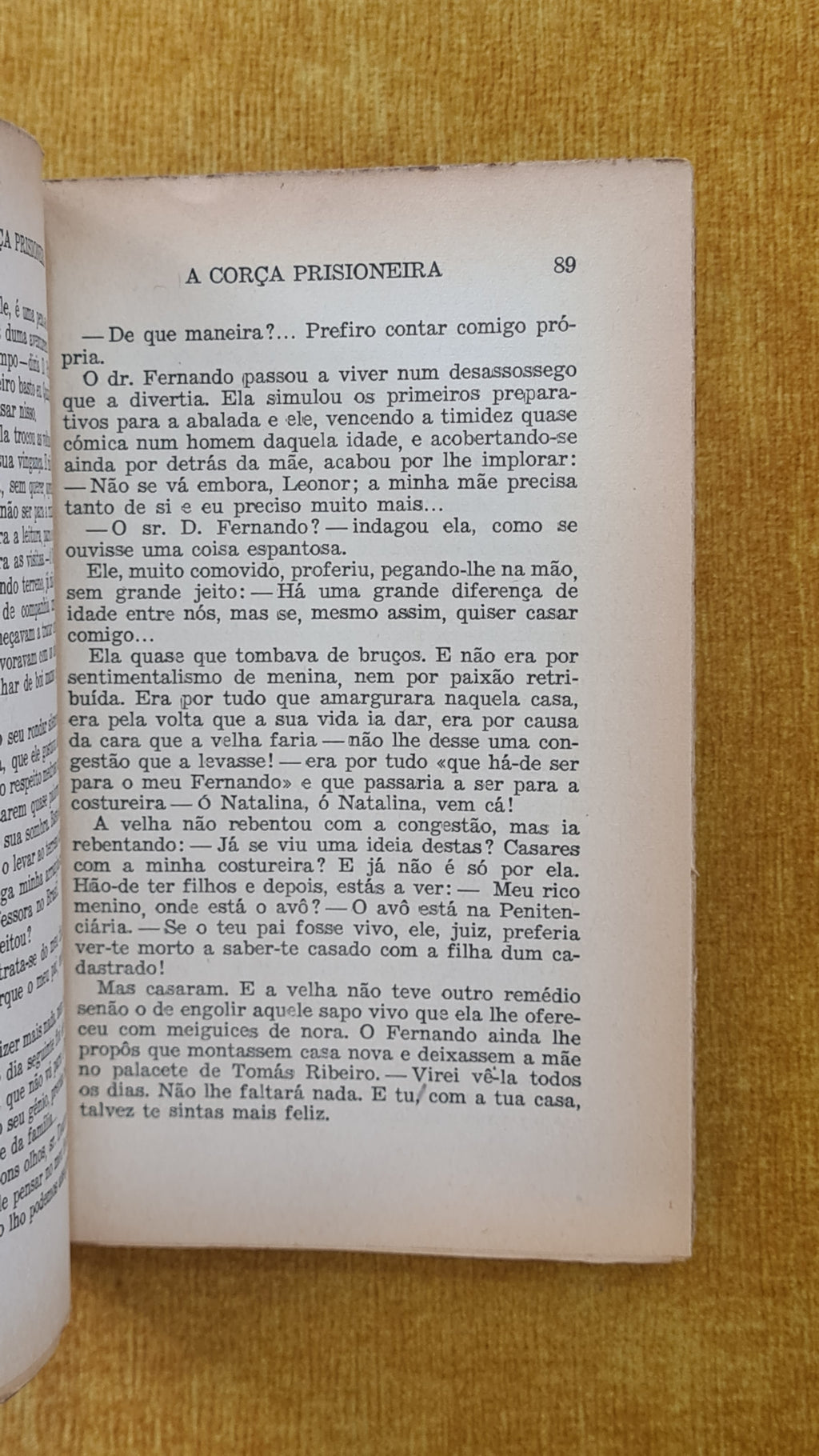 A corça prisioneira