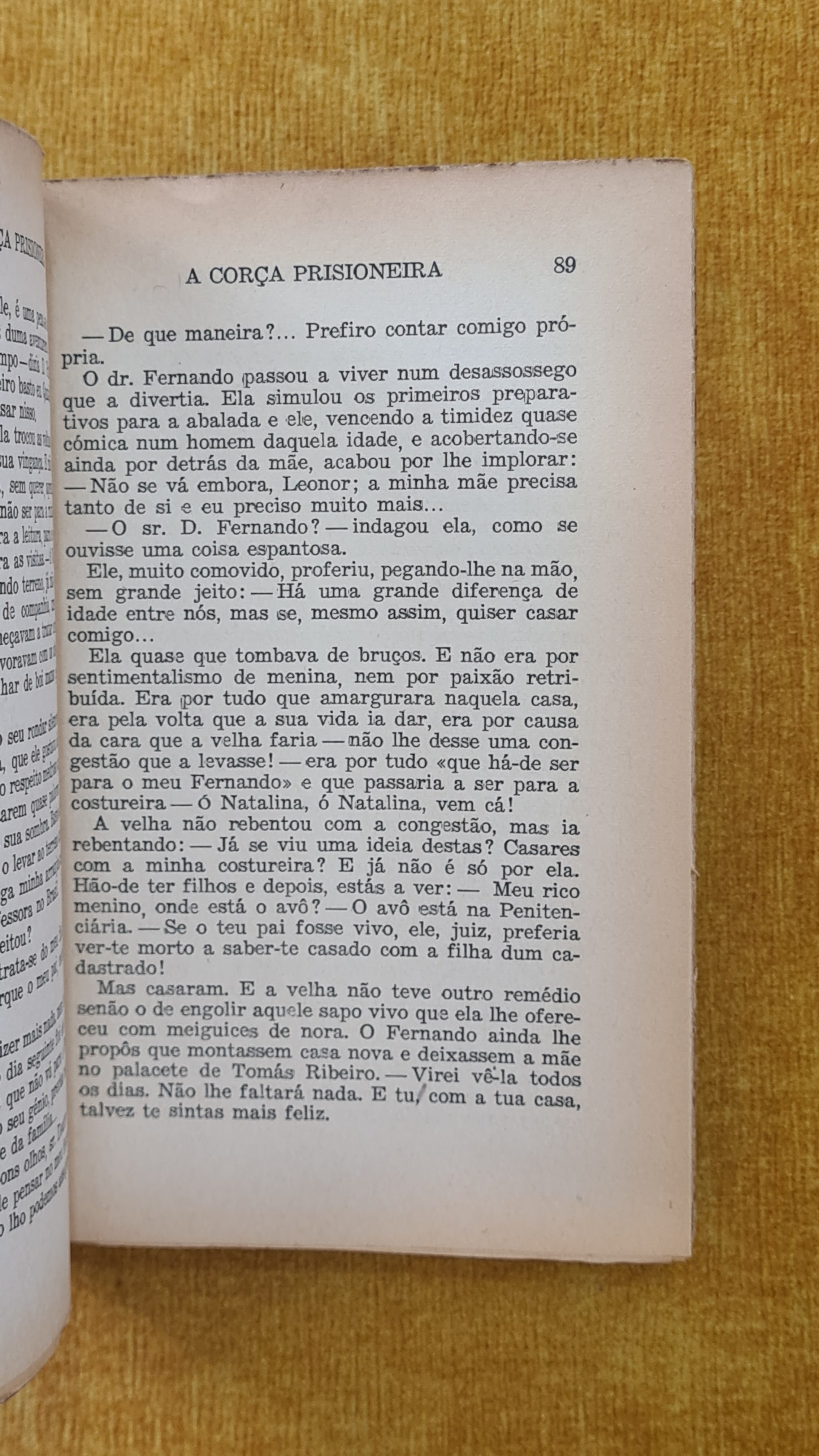 A corça prisioneira