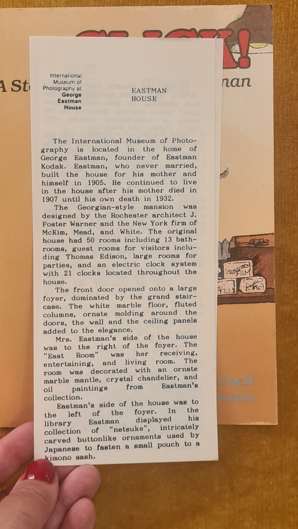 Click! A story about George Eastman