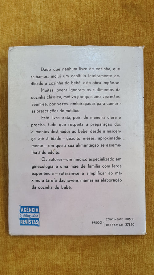 A cozinha do bebé