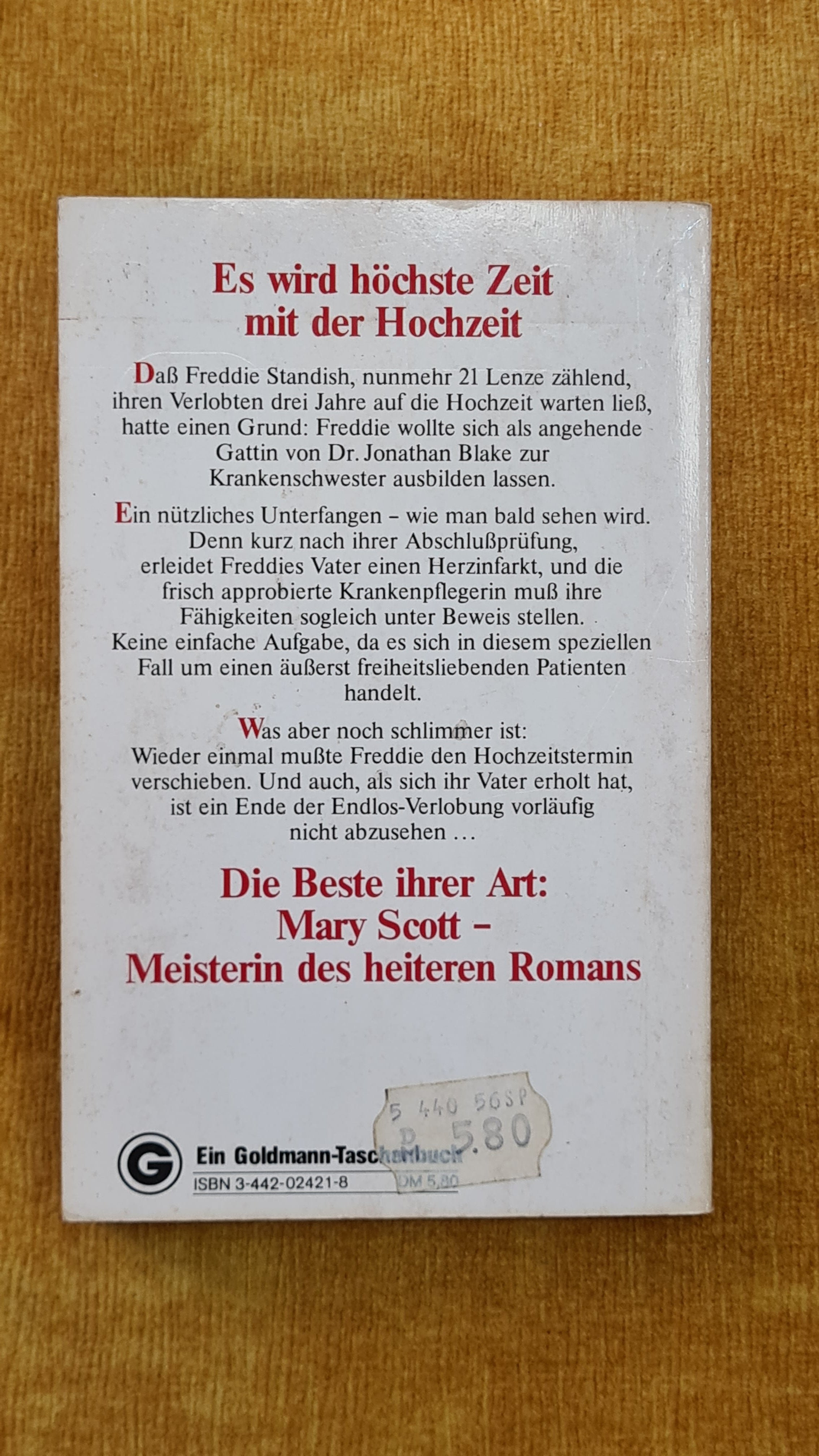 Wann heiraten wir, Freddie?