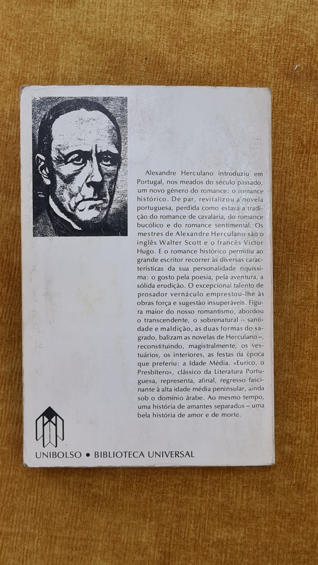 Eurico o presbítero - Livros Unibolso 27