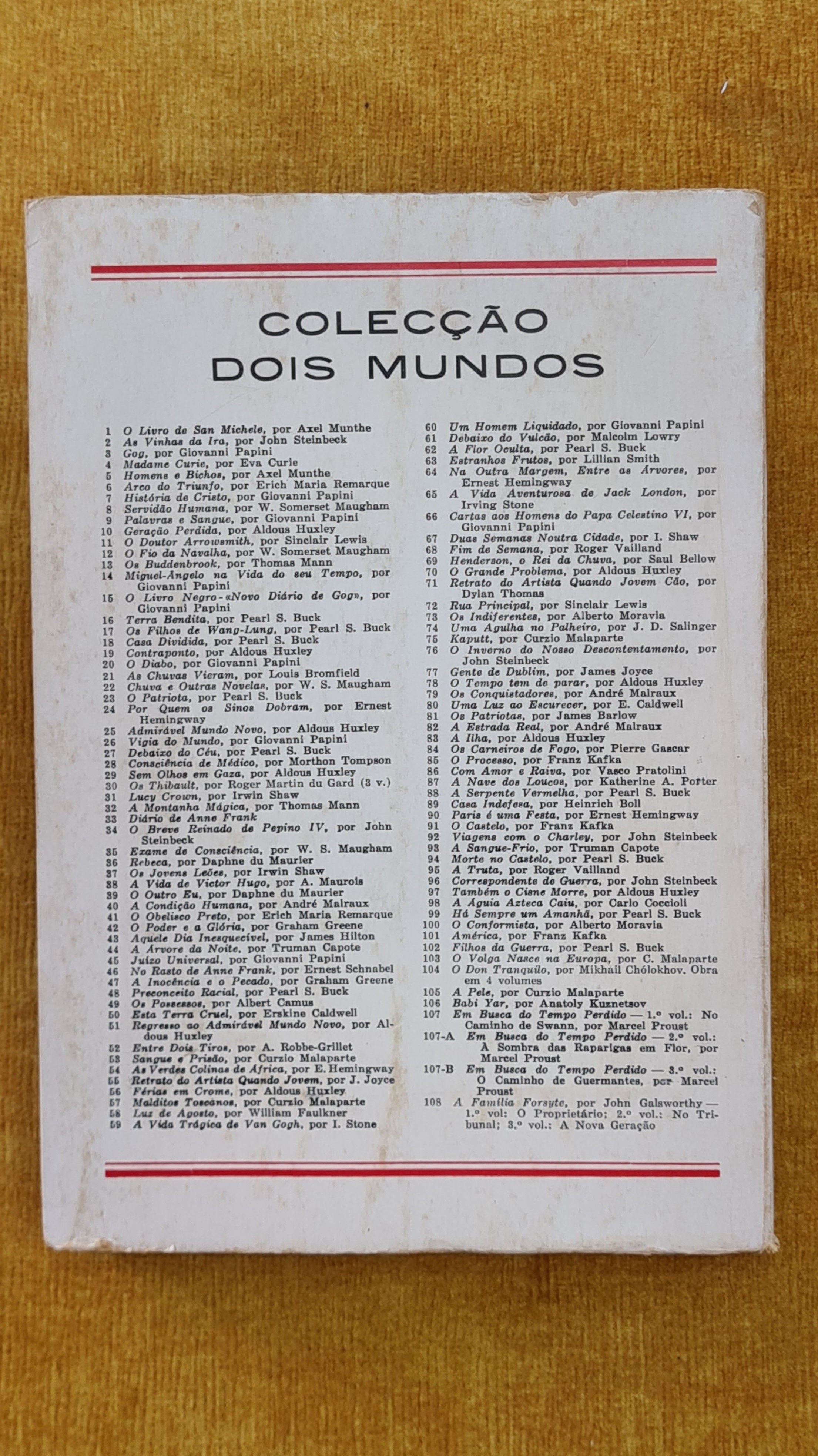 A família Forsyte Vol. III - Colecção Dois Mundos 108B