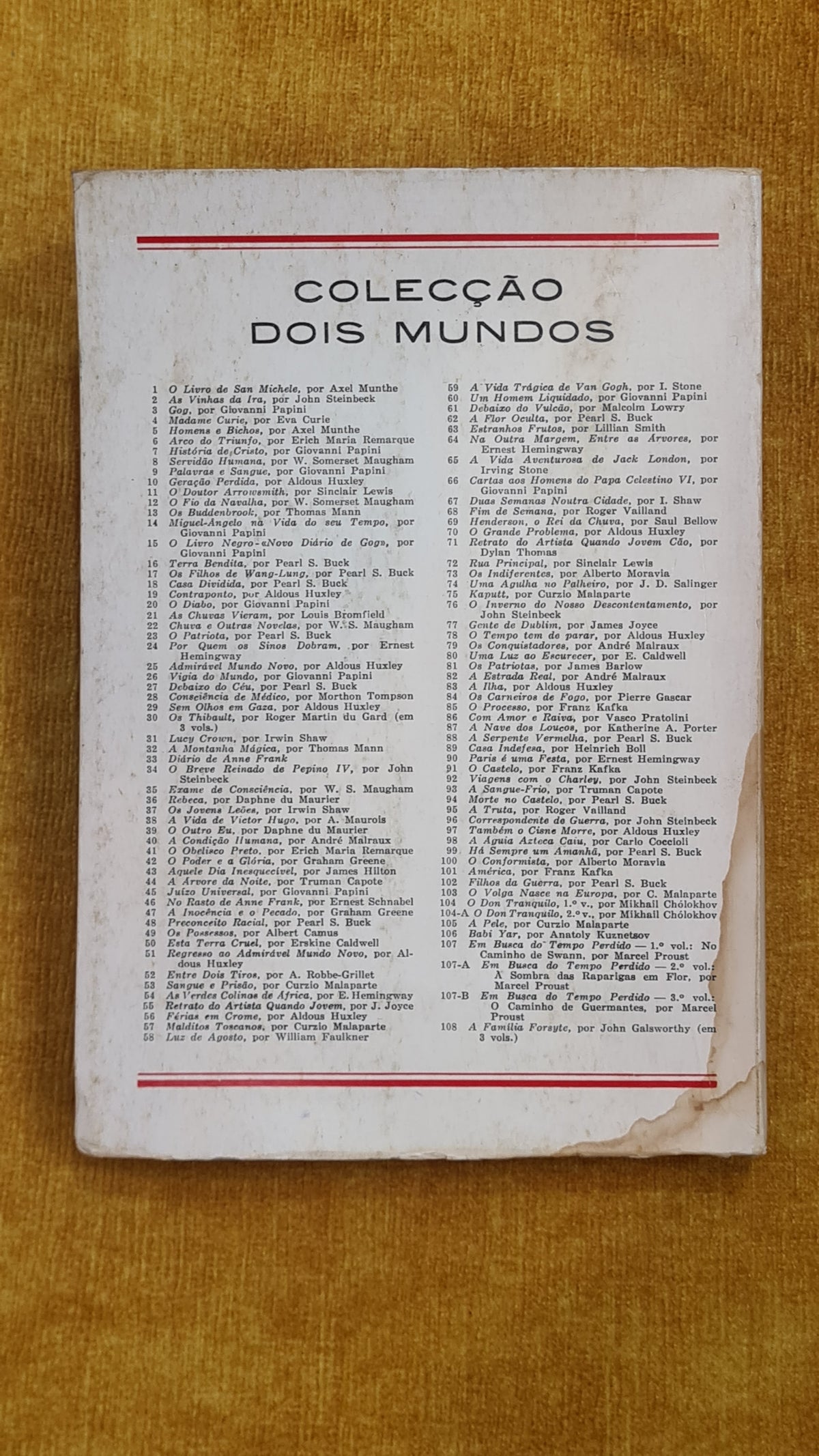 A família Forsyte Vol. I - Colecção Dois Mundos 108