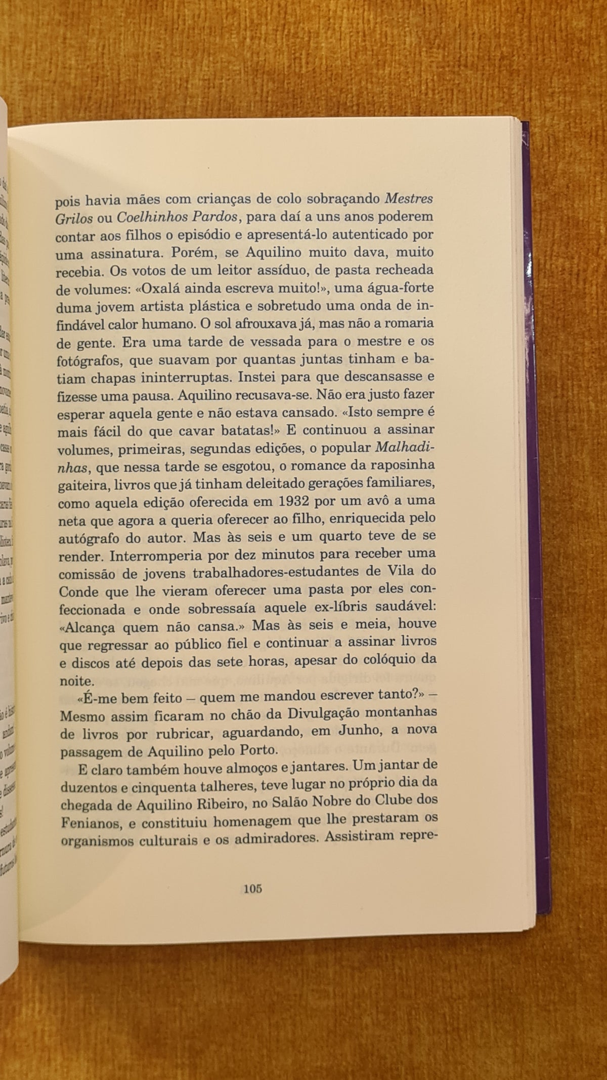 Na água do tempo