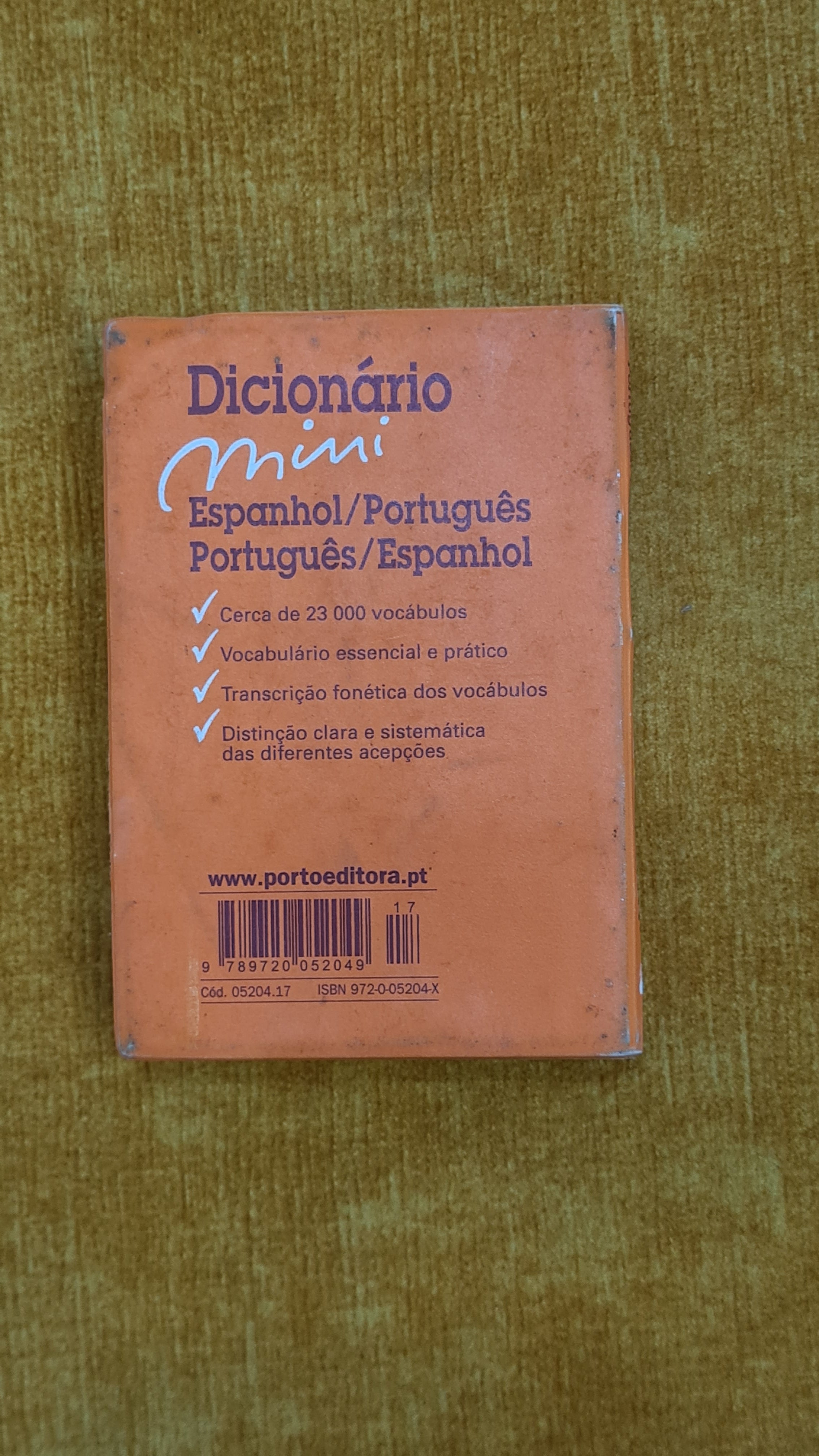 Dicionário Espanhol/Português Português/Espanhol Mini