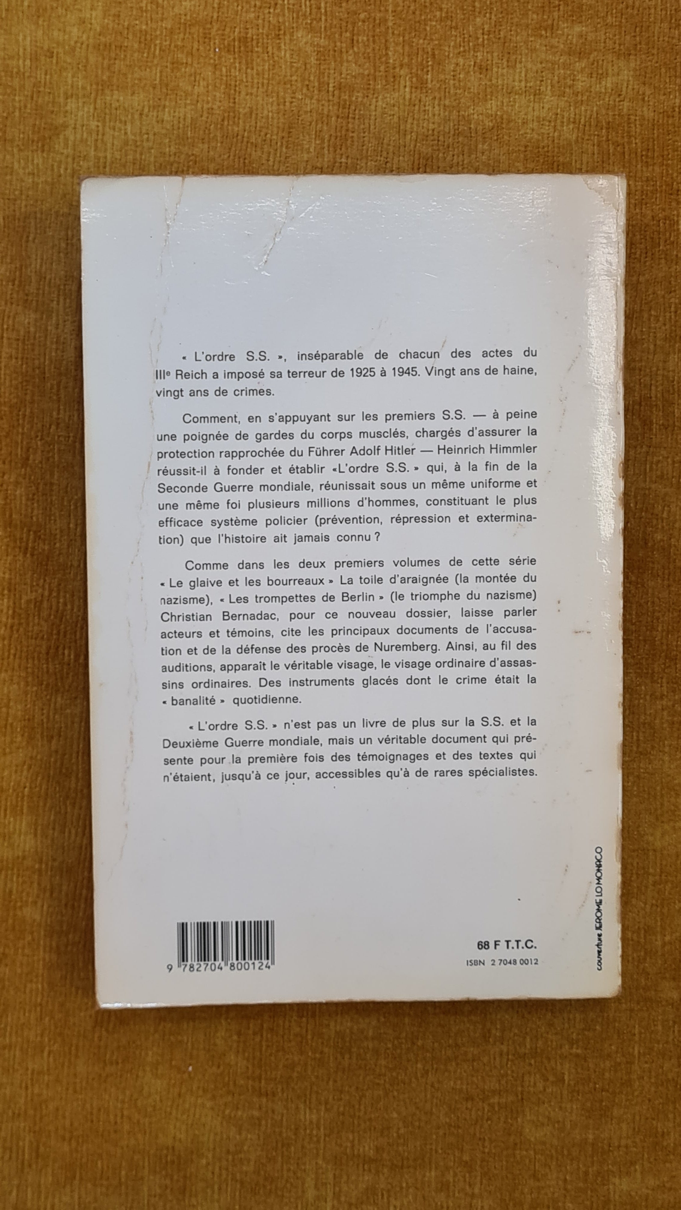 L'ordre S.S.: Le Glaive et les Bourreaux