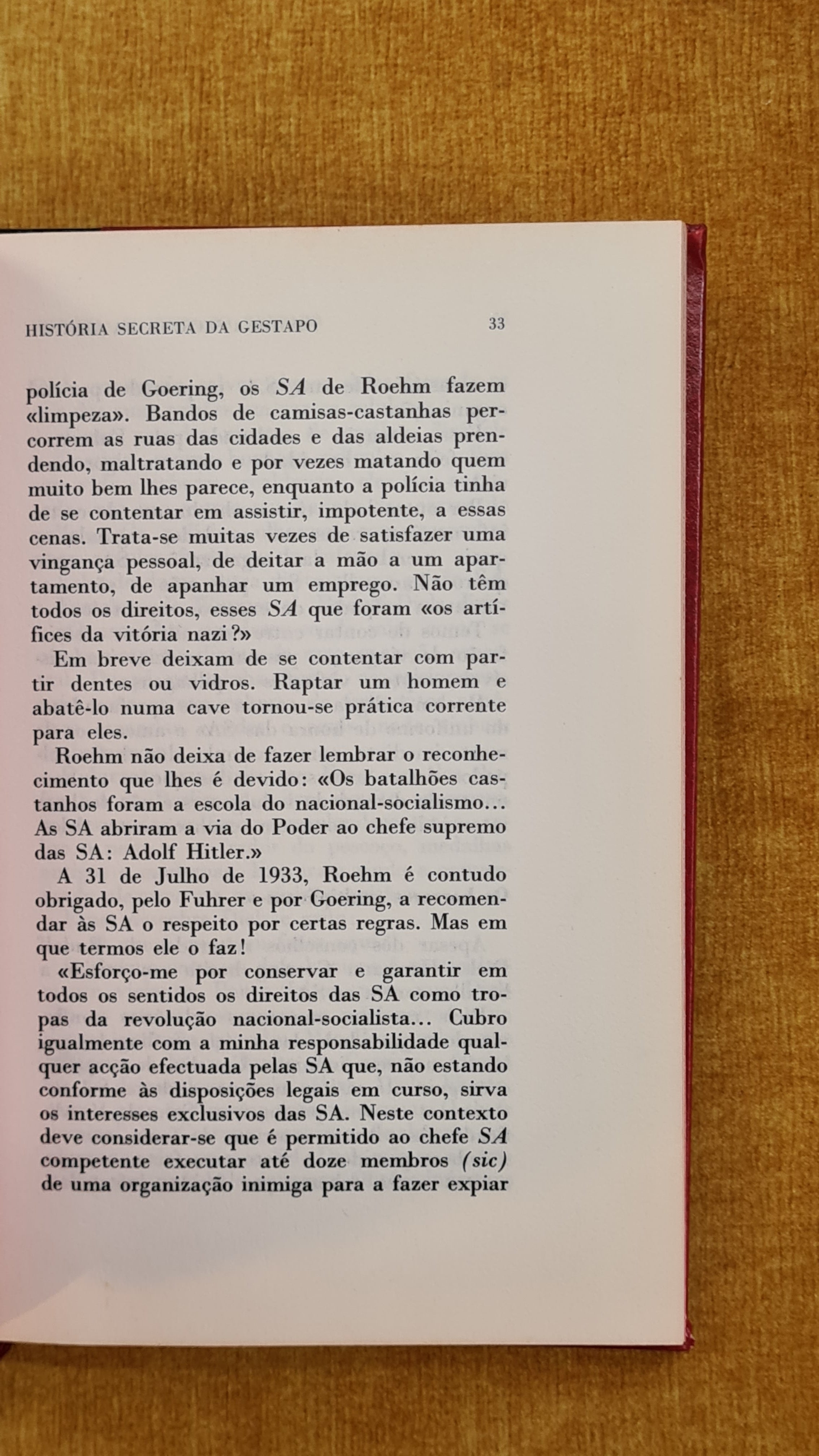 História Secreta da Gestapo - Tomo 1 - O Terror Nazi: Documentos