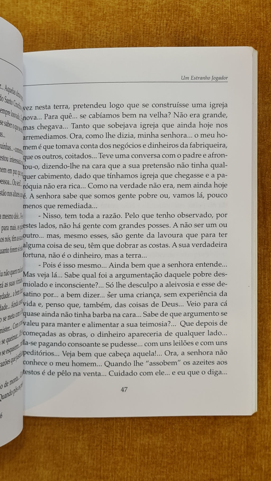 Um estranho jogador