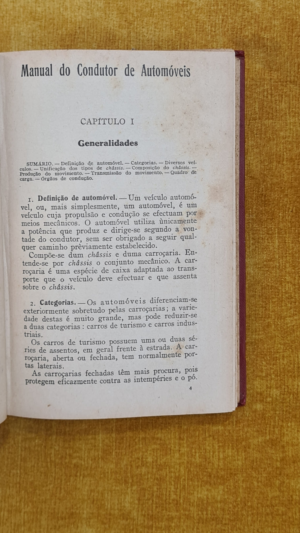 Manual do condutor de automóveis - Biblioteca de Instrução Profissional