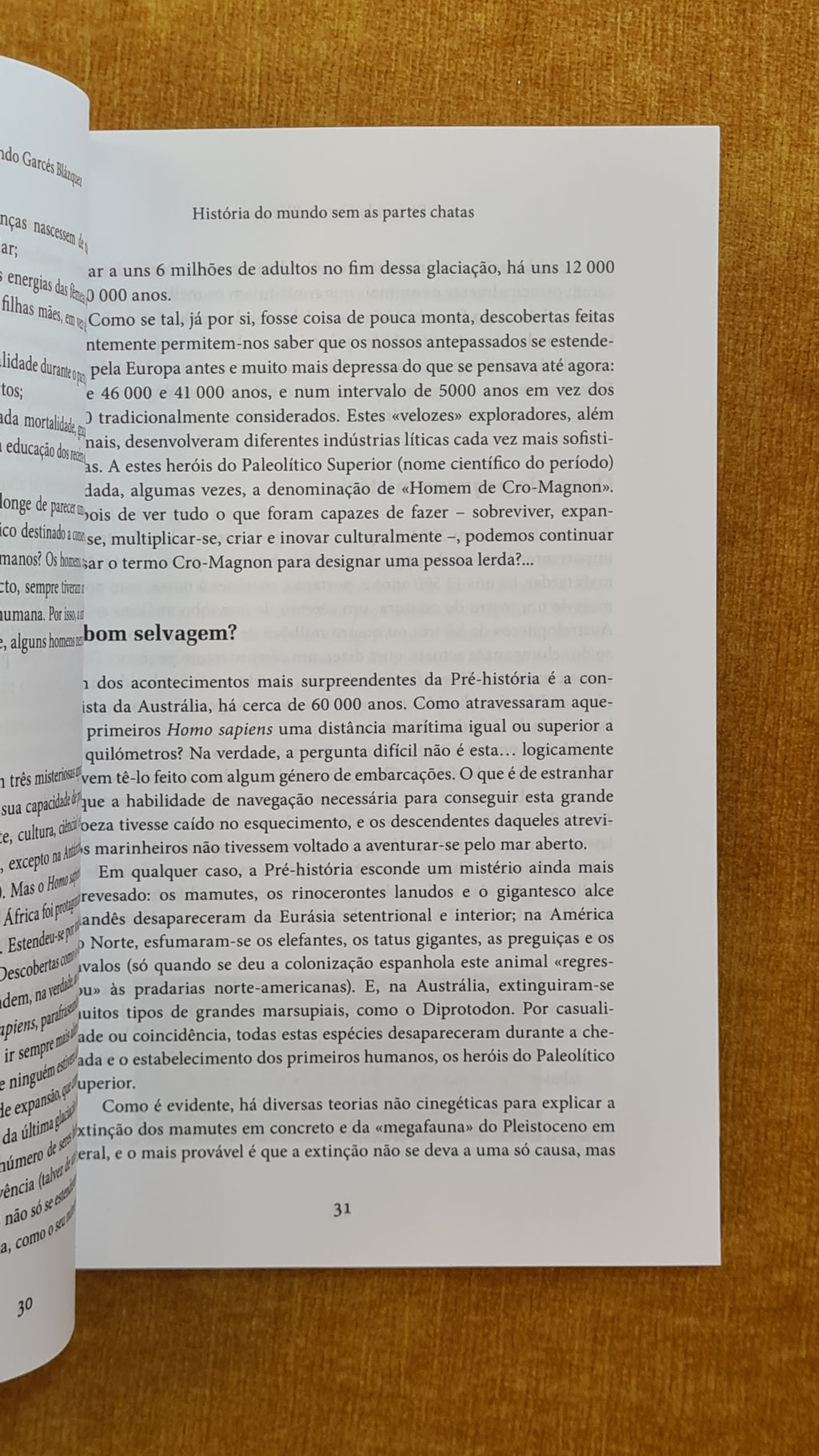 História do mundo sem as partes chatas