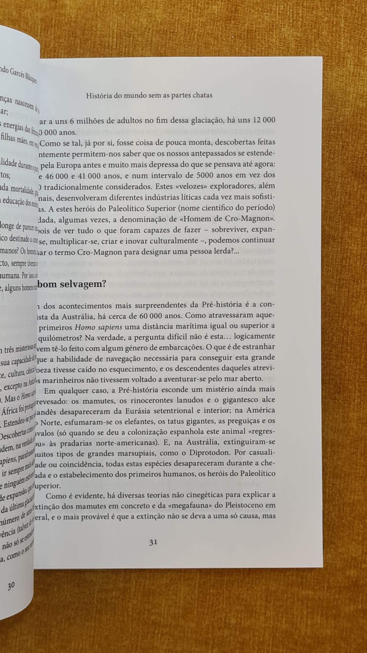 História do mundo sem as partes chatas