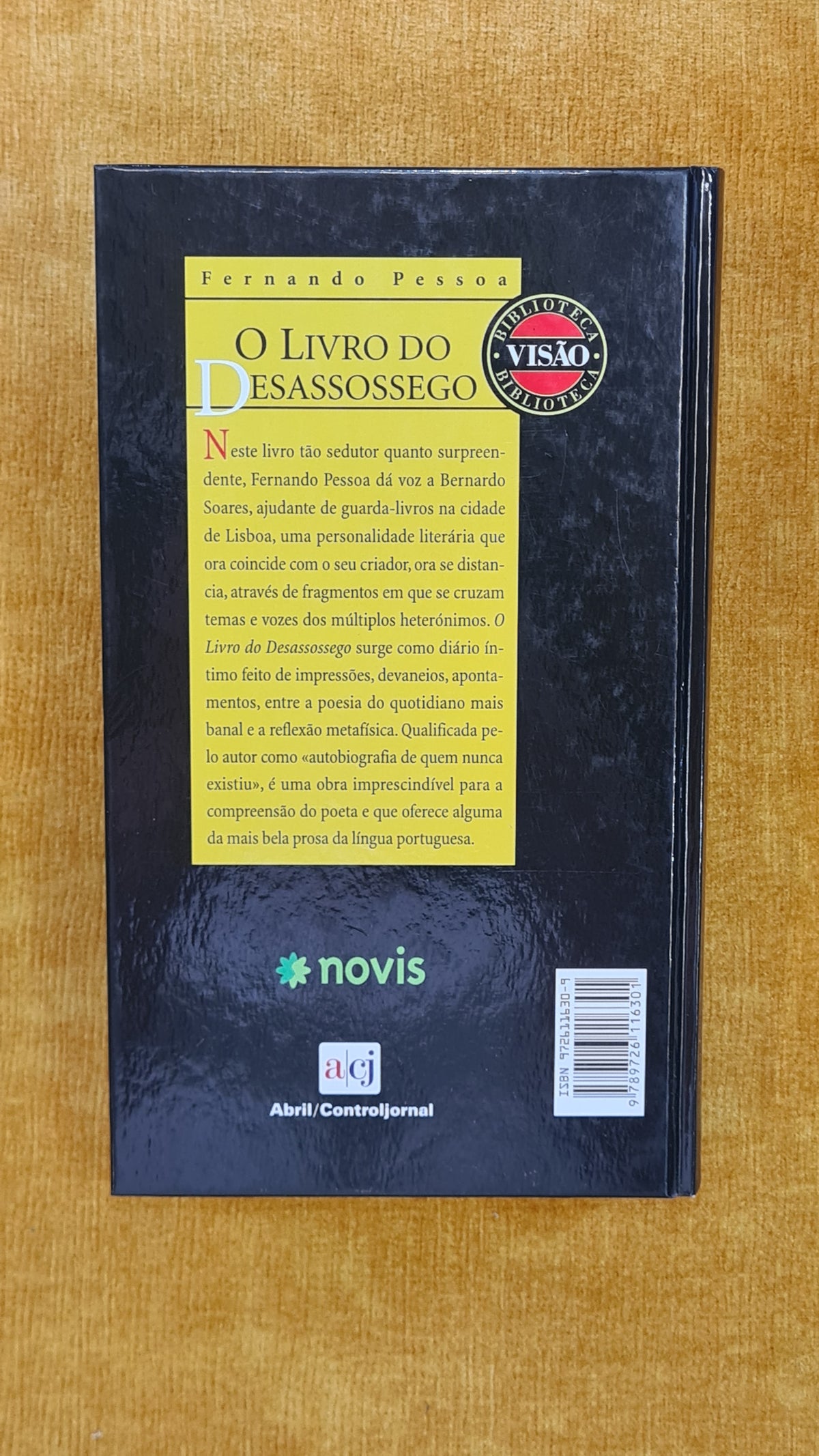O livro do desassossego - Biblioteca Visão 17