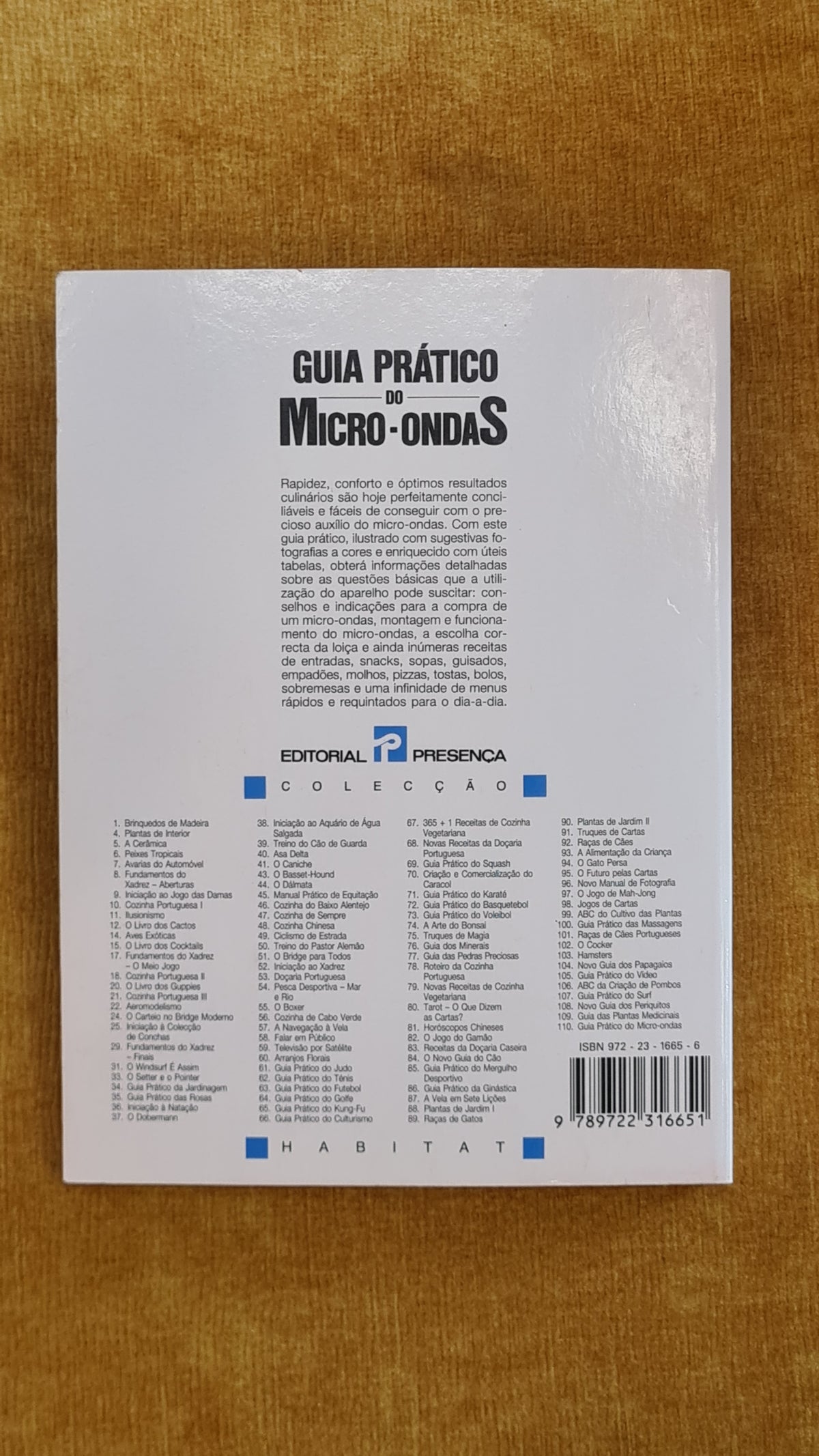 Guia prático do Micro-ondas - Colecção Habitat 110