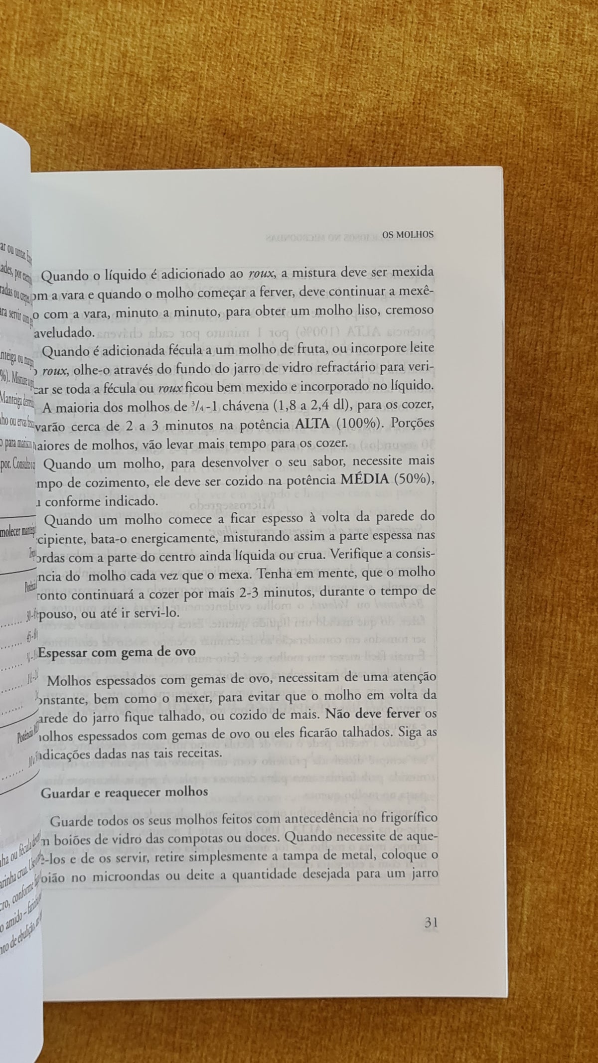Molhos deliciosos no microondas