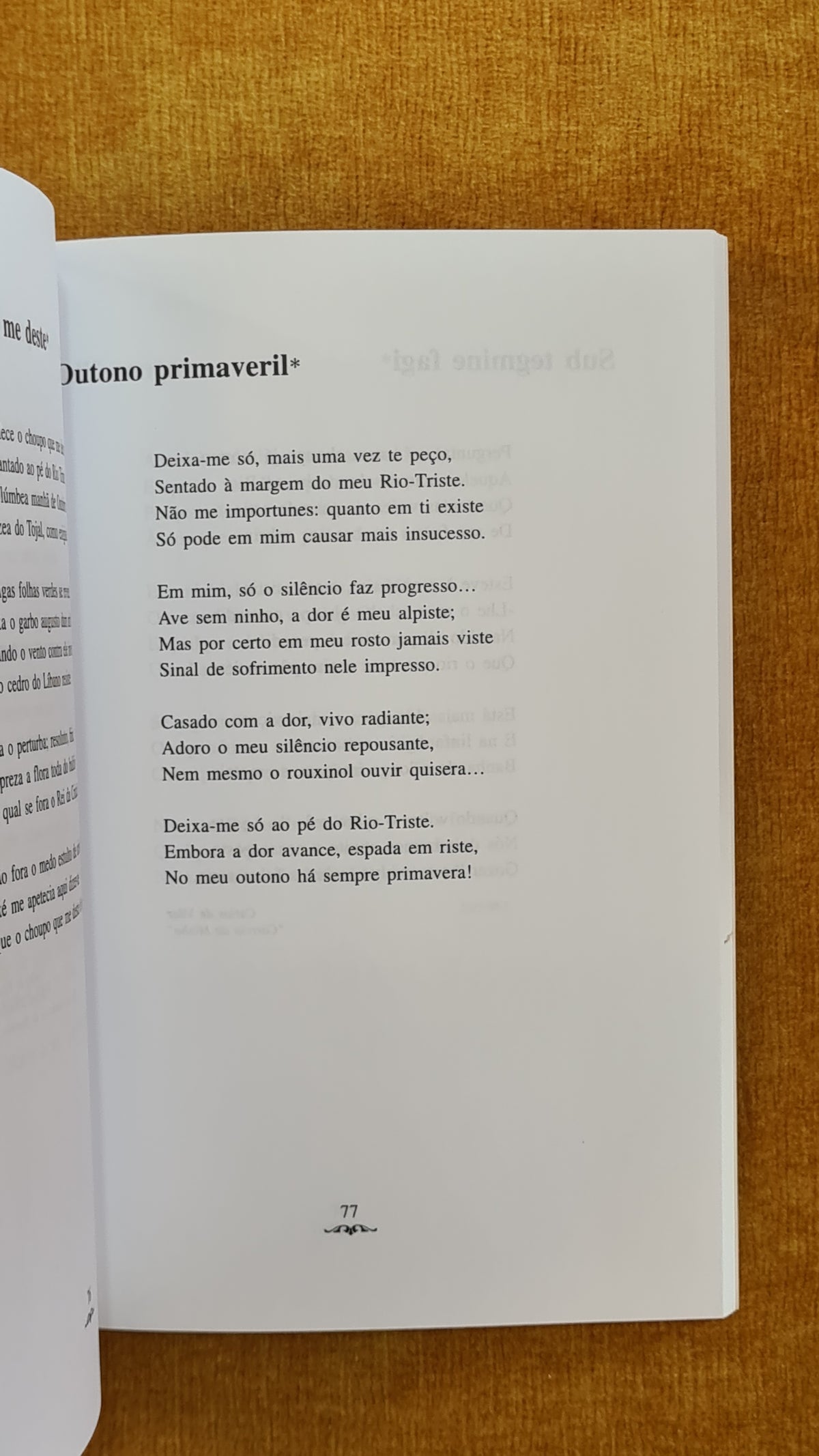 Ao ritmo da vida: Poemas de Carlos de Vilar