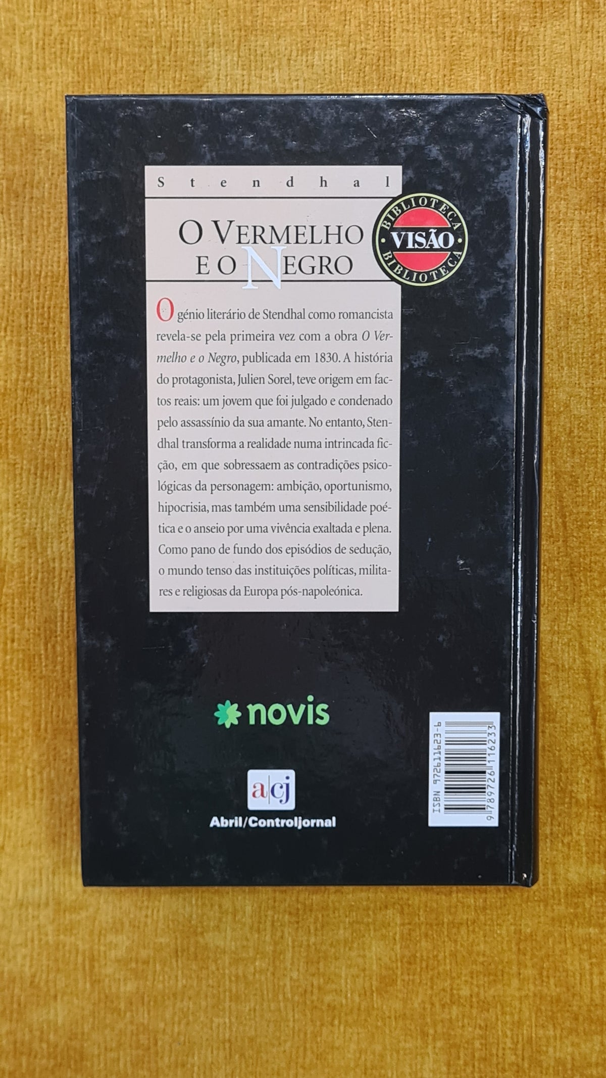 O vermelho e o negro (Vol. 1) - Biblioteca Visão 20