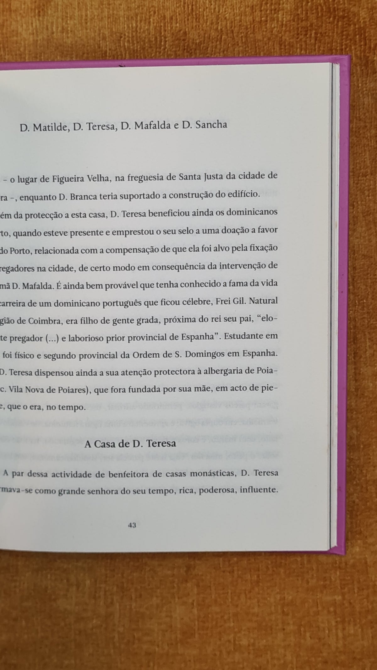 D. Matilde, D. Teresa, D. Mafalda e D. Sancha - Primeiras infantas de Portugal