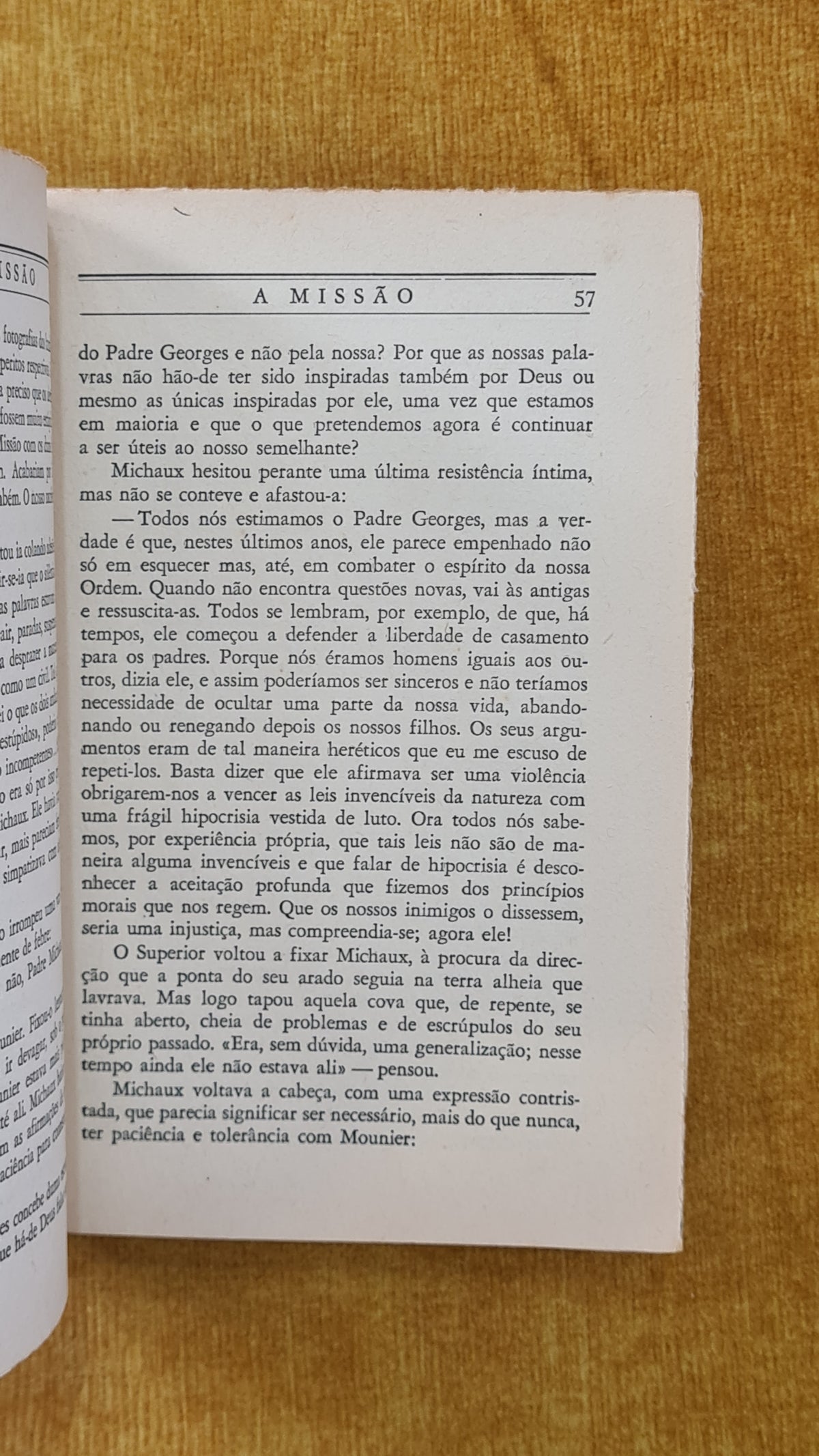 A missão: Três novelas