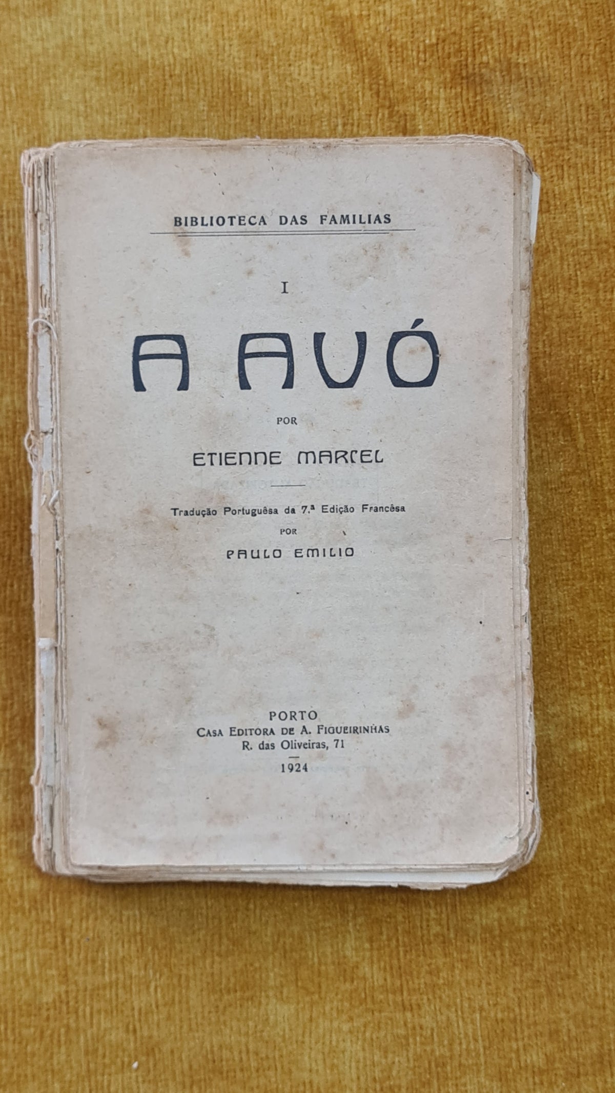 A avó - Biblioteca das Famílias