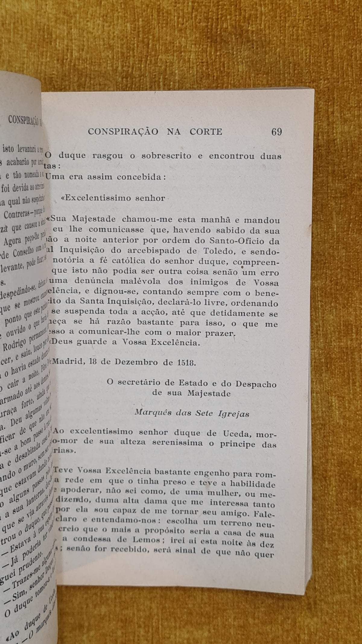 Conspiração na corte - Colecção de Capa e Espada 30