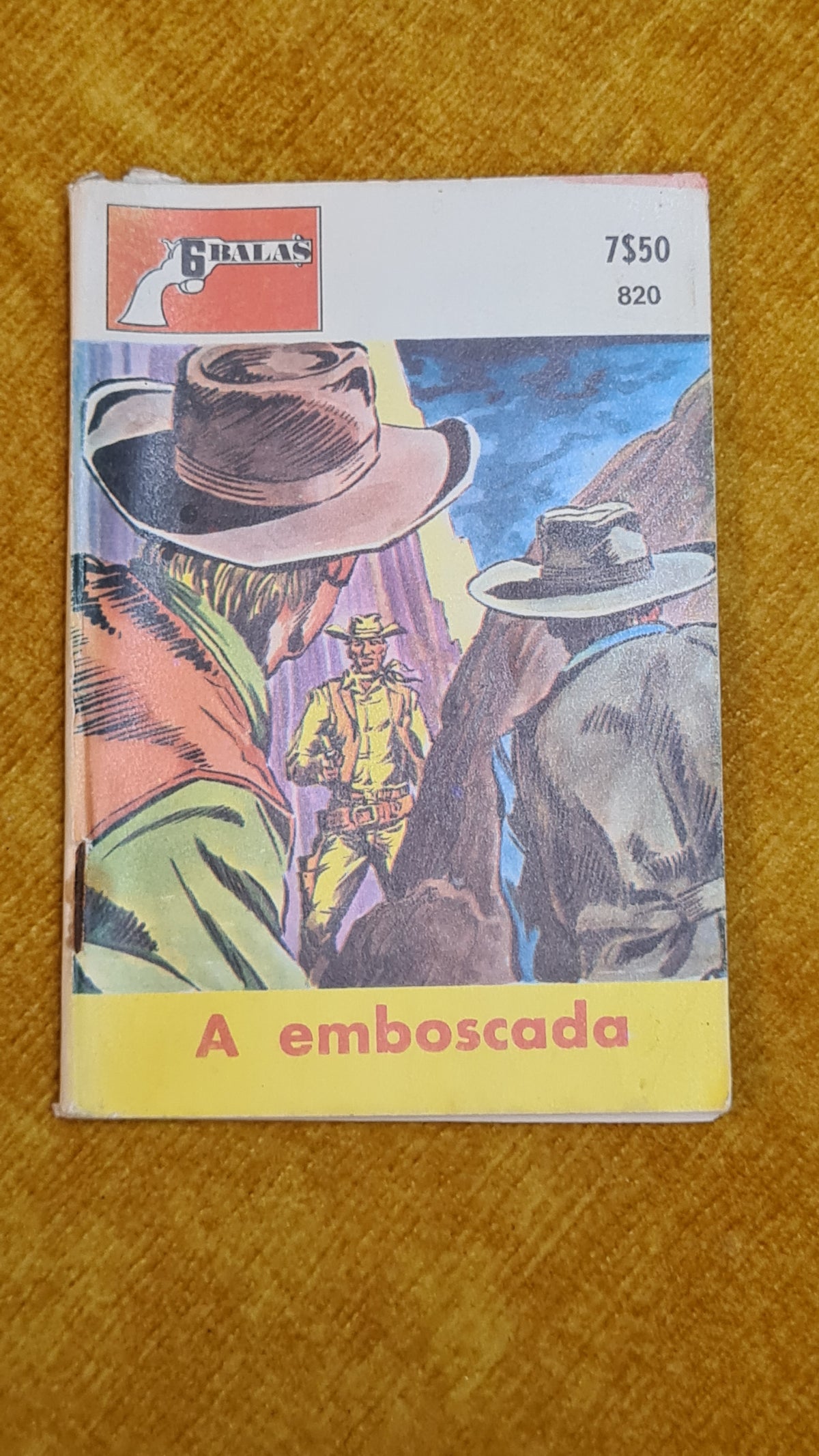 A emboscada - Colecção 6 Balas 820