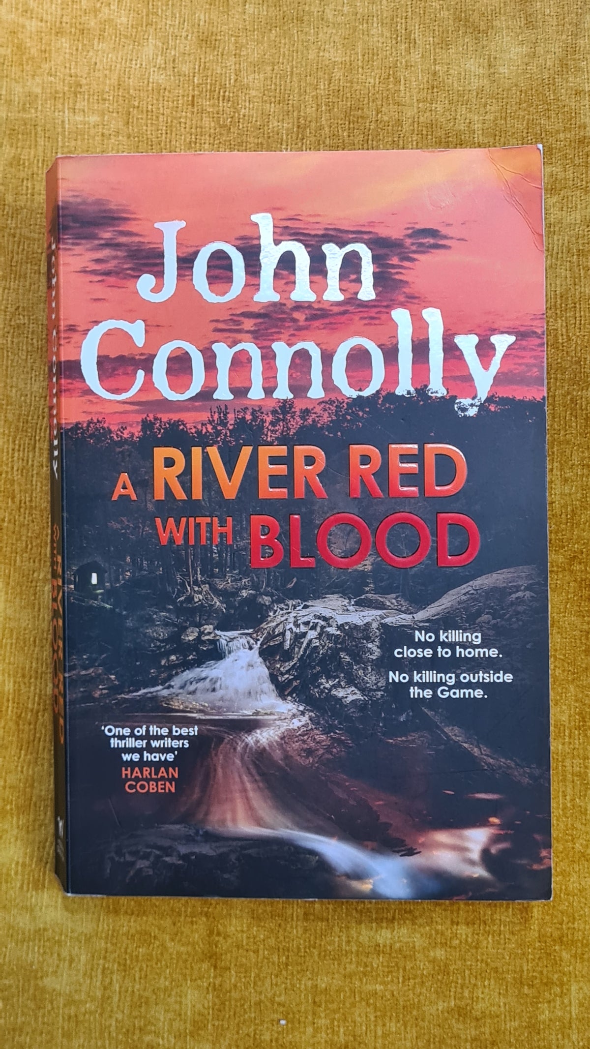 A river red with blood
