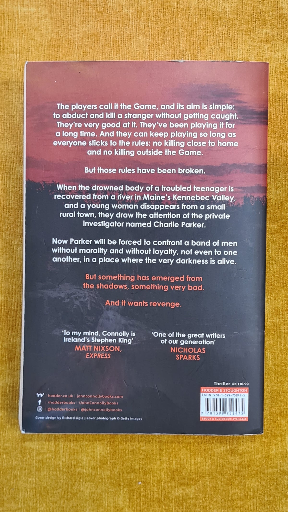 A river red with blood