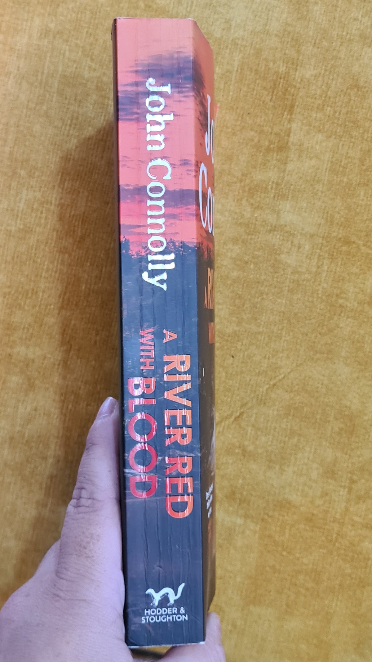 A river red with blood