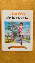 Anita de bicicleta