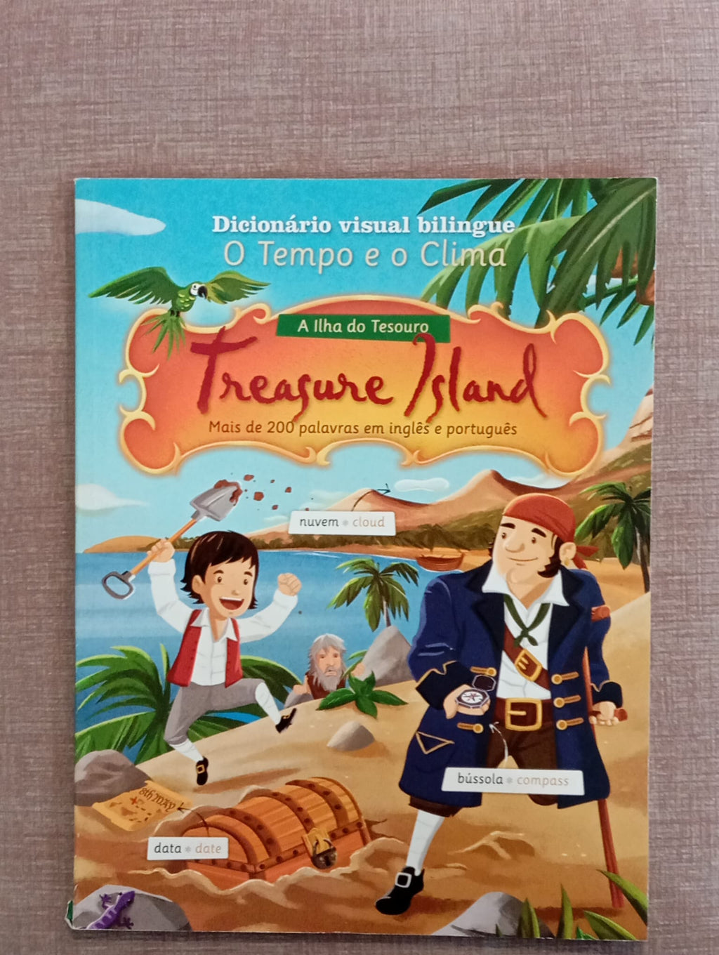 Visual Bilingual Dictionary Time and Weather - Treasure Island