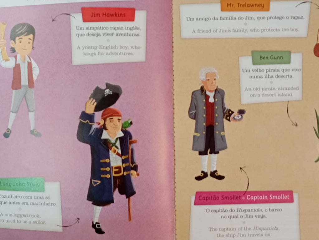 Visual Bilingual Dictionary Time and Weather - Treasure Island