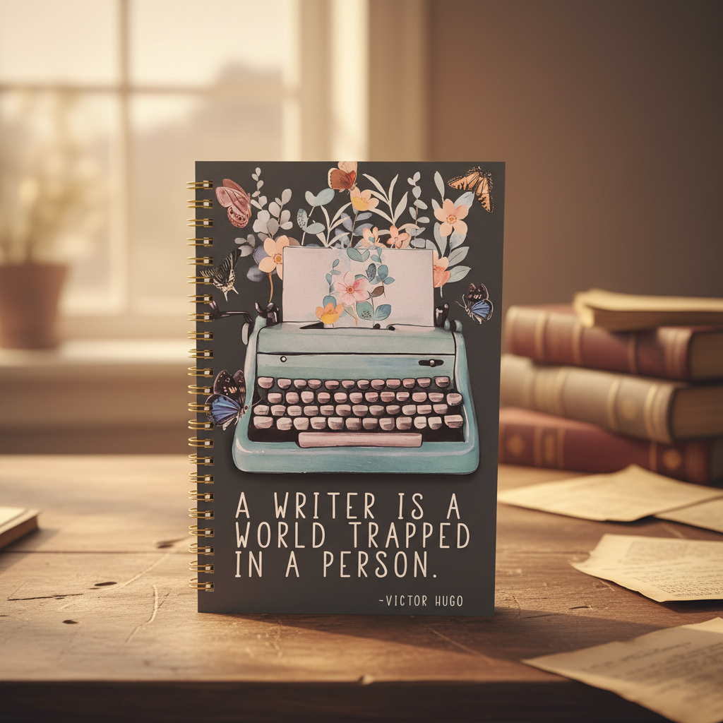 Bloco Escritor - Capa Literária