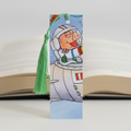 Marcador Infantil Porco Astronauta com fundo editado