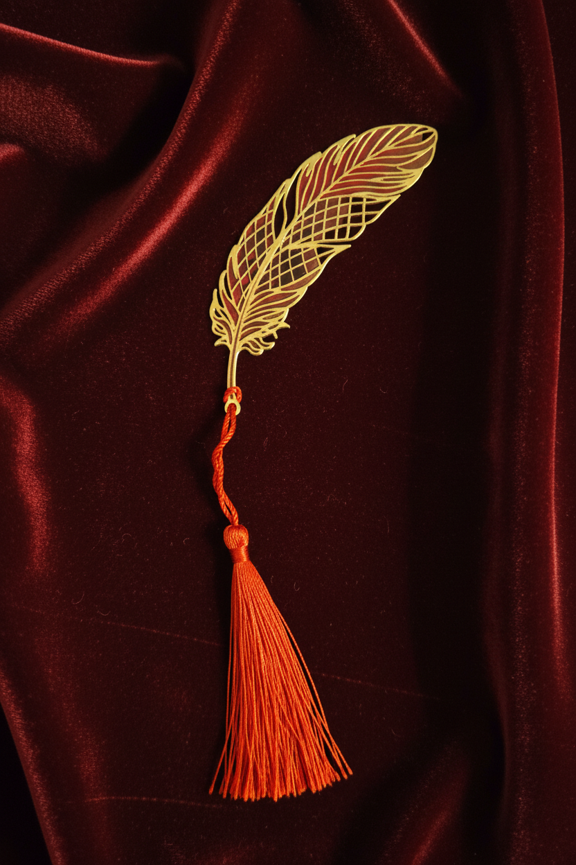 Marcador Pluma Vermelha 2