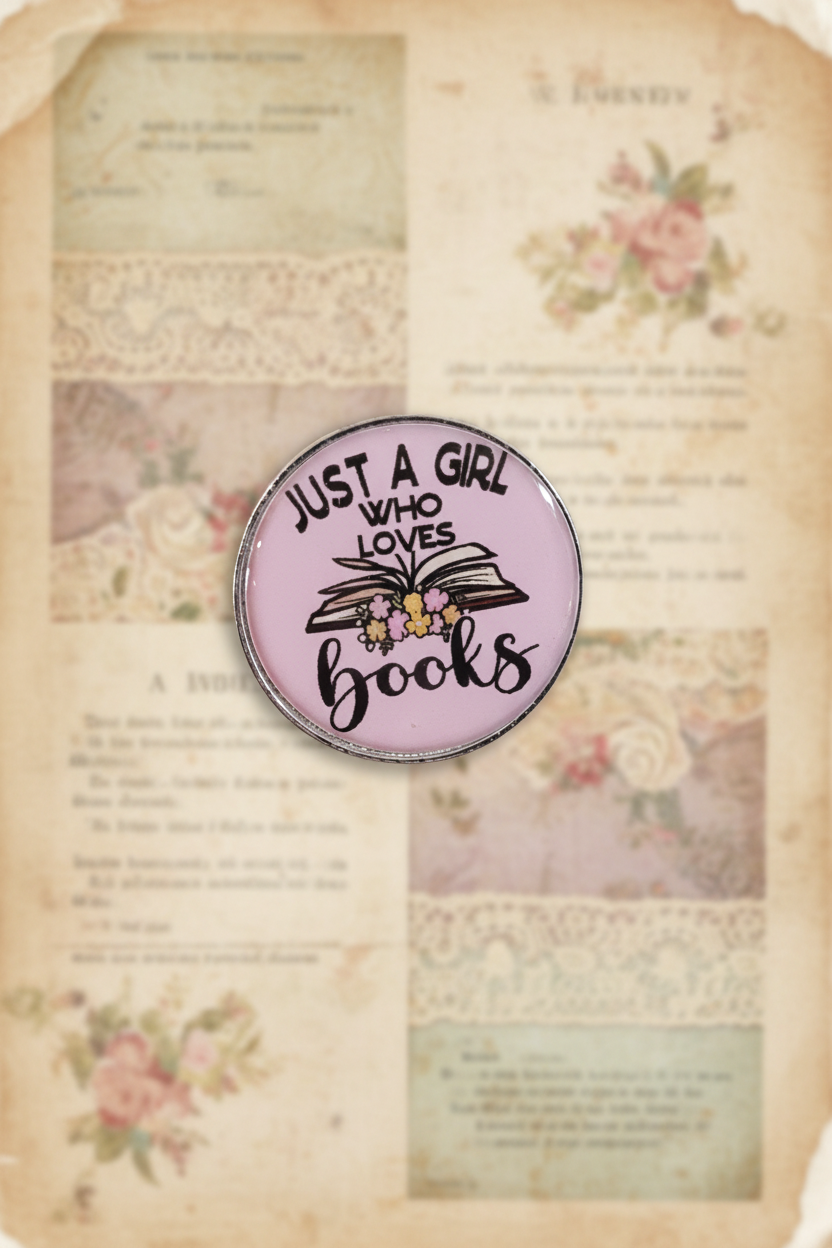 Pin Just a Girl Who Loves Books Vintage